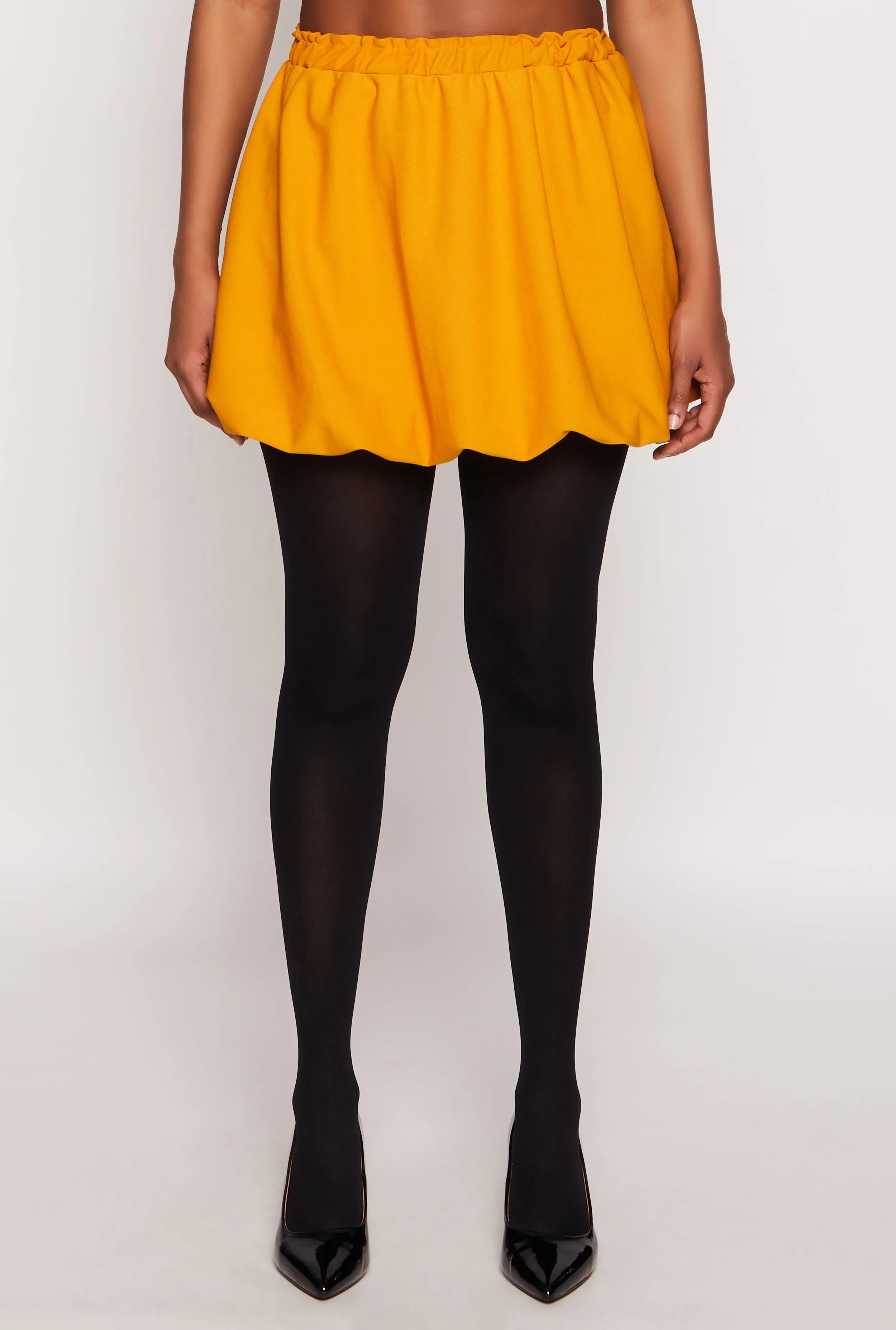 Crepe Knit Bubble Skirt sold by Rainbow product image thumbnail 3