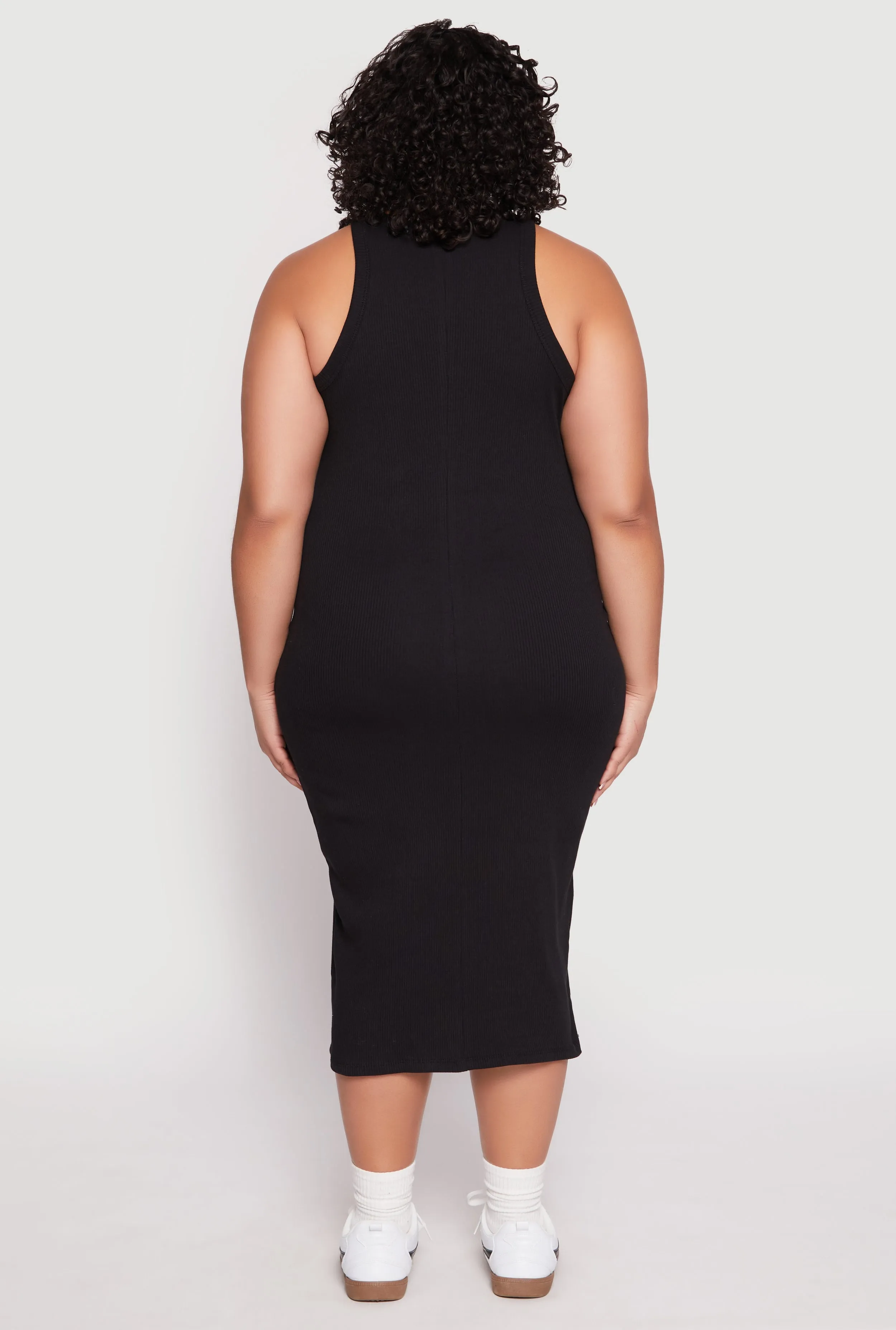 Plus Size Almost Famous Racerback Tank Dress sold by Rainbow product image thumbnail 3