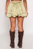 Plaid High Waisted Bubble Skirt sold by Rainbow