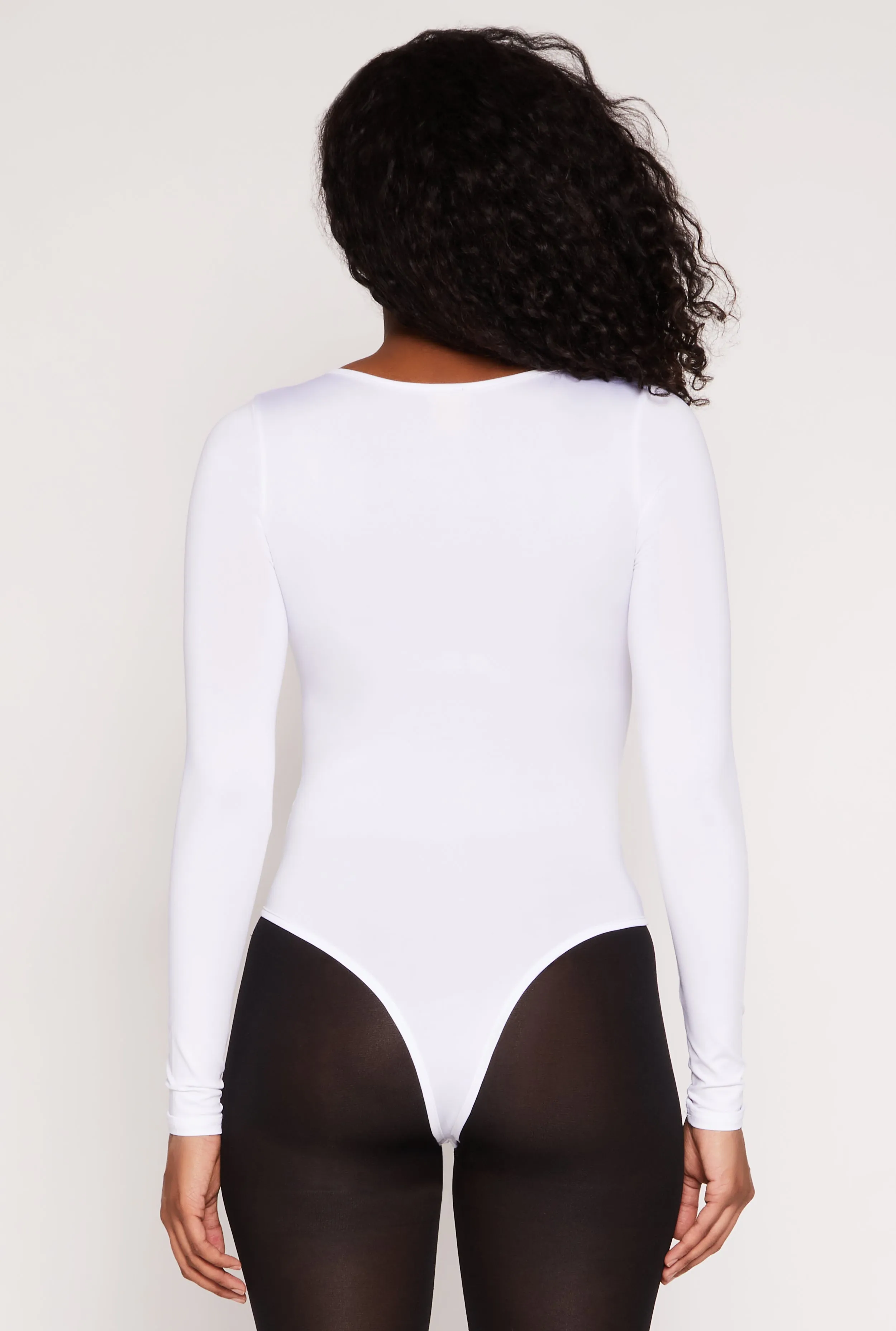 Daisy Scoop Neck Long Sleeve Bodysuit sold by Rainbow product image thumbnail 5