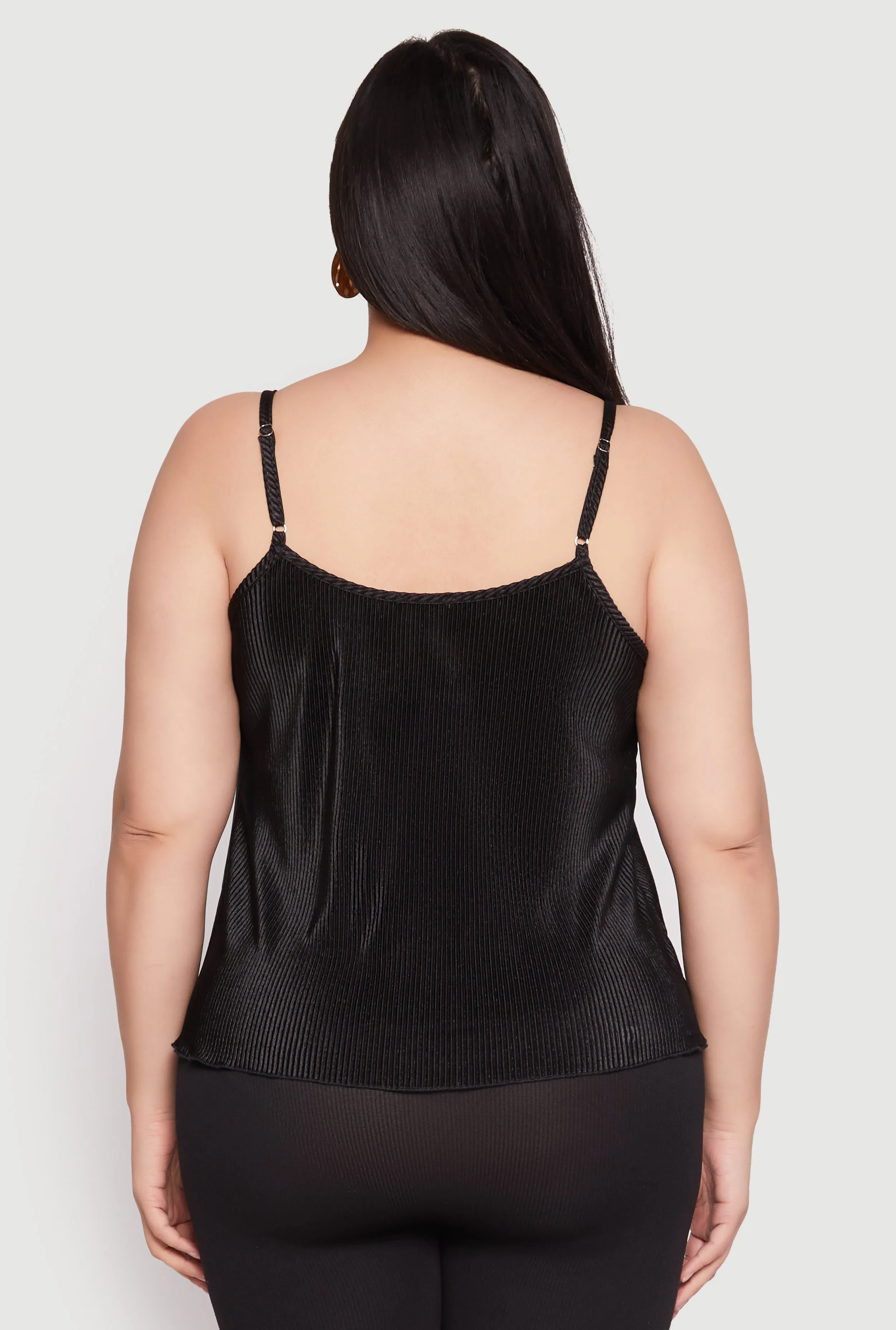 Plus Size Plisse Cami sold by Rainbow product image thumbnail 5