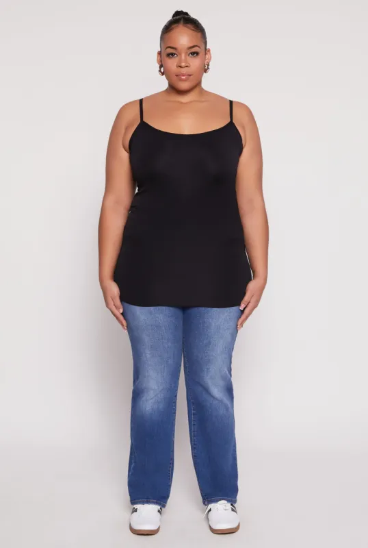 Plus Size Basic Seamless Cami Top sold by Rainbow