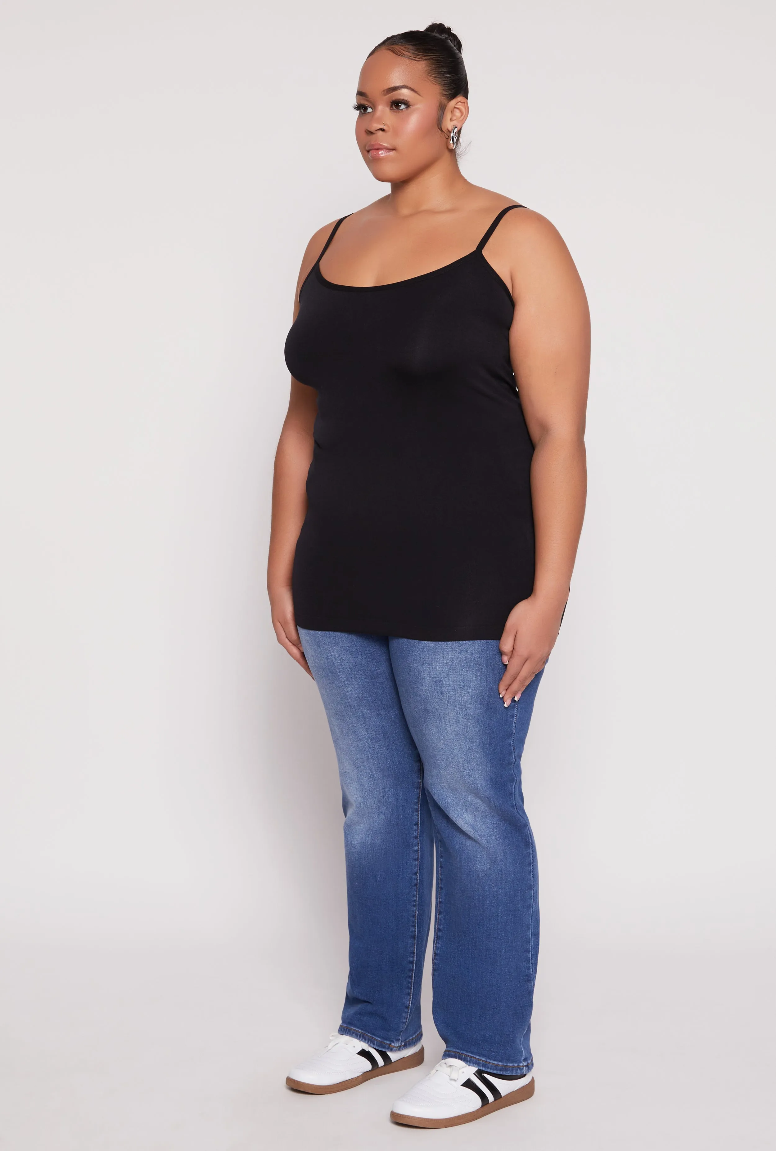 Plus Size Basic Seamless Cami Top sold by Rainbow product image thumbnail 3