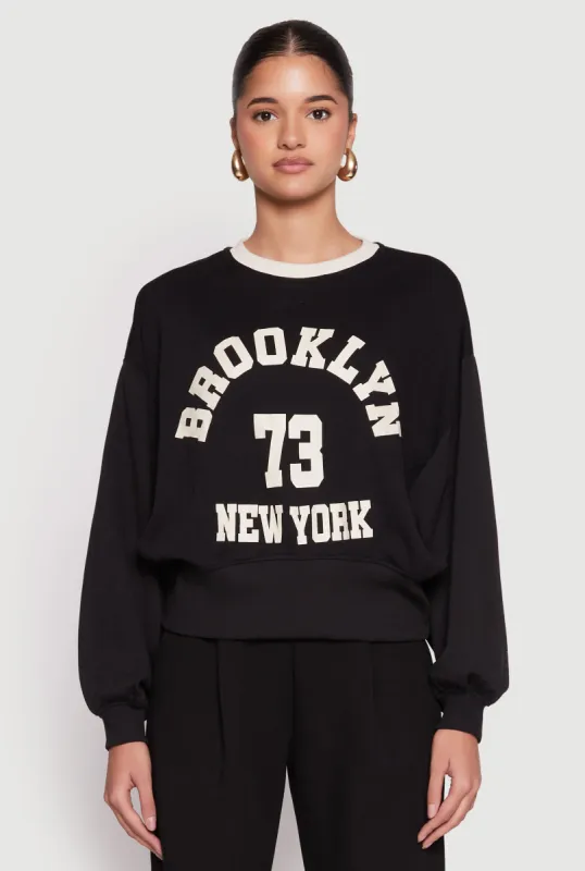 Iris Brooklyn New York Sweatshirt sold by Rainbow