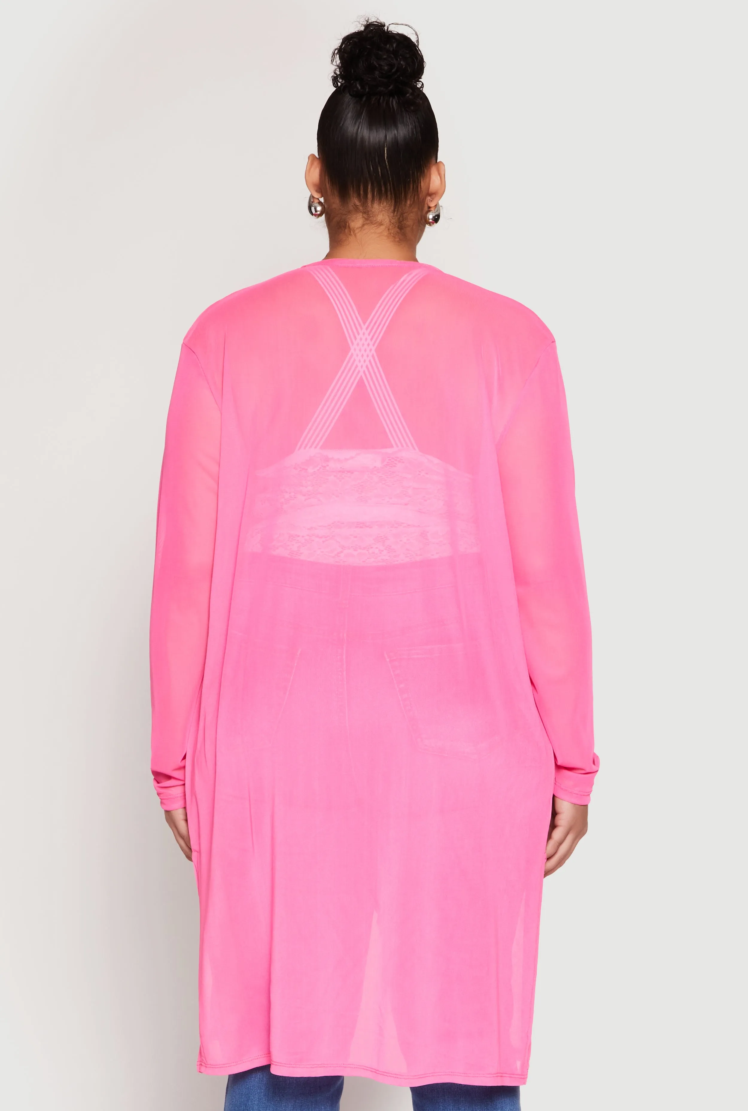 Plus Size Mesh Duster sold by Rainbow product image thumbnail 5