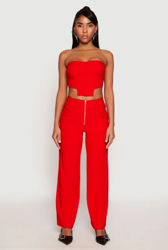 Hyperstretch Zip Front Pants sold by Rainbow