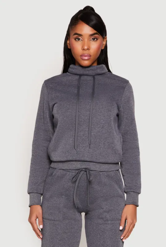 Funnel Neck Sweatshirt sold by Rainbow