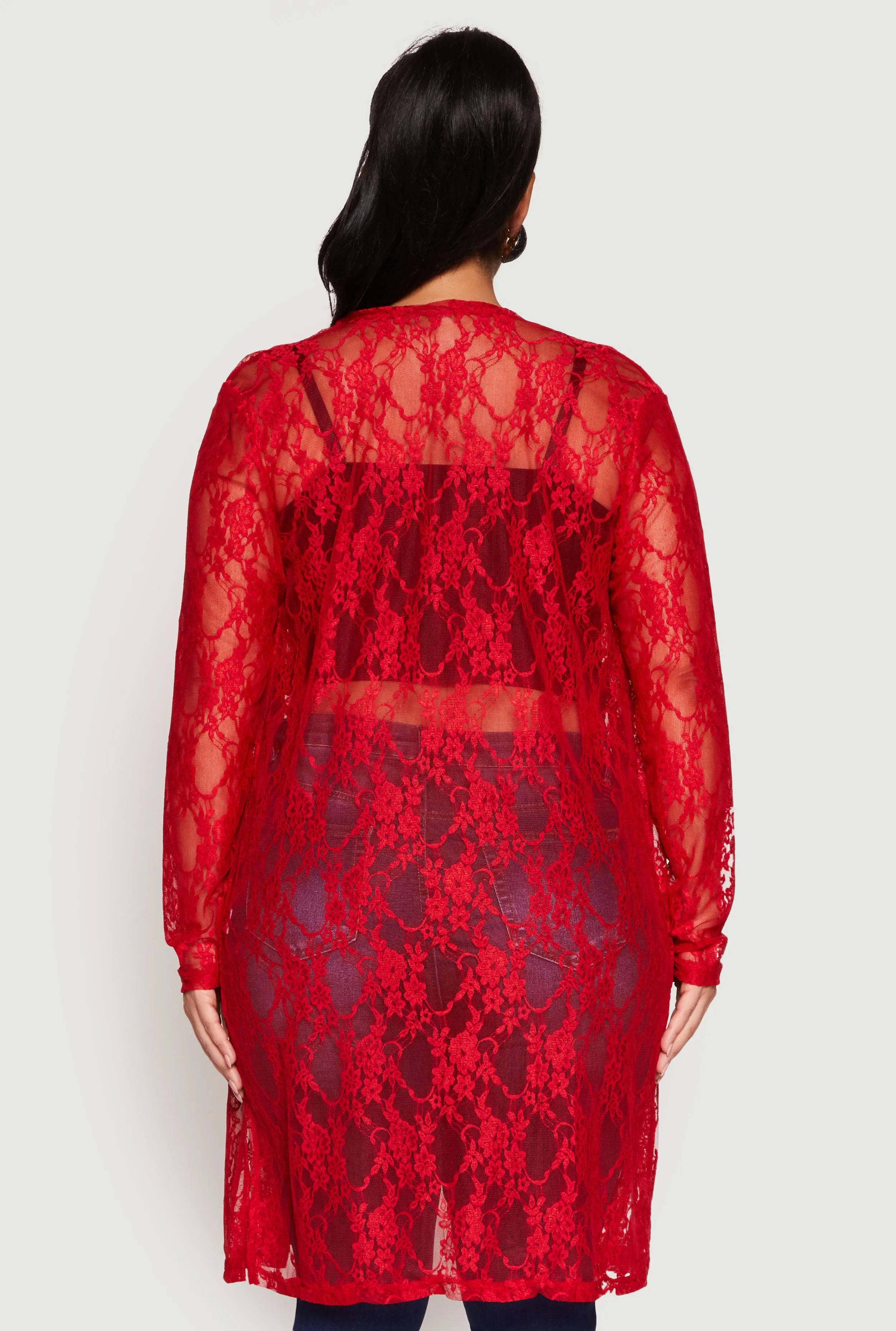 Plus Size Lace Duster sold by Rainbow product image thumbnail 5