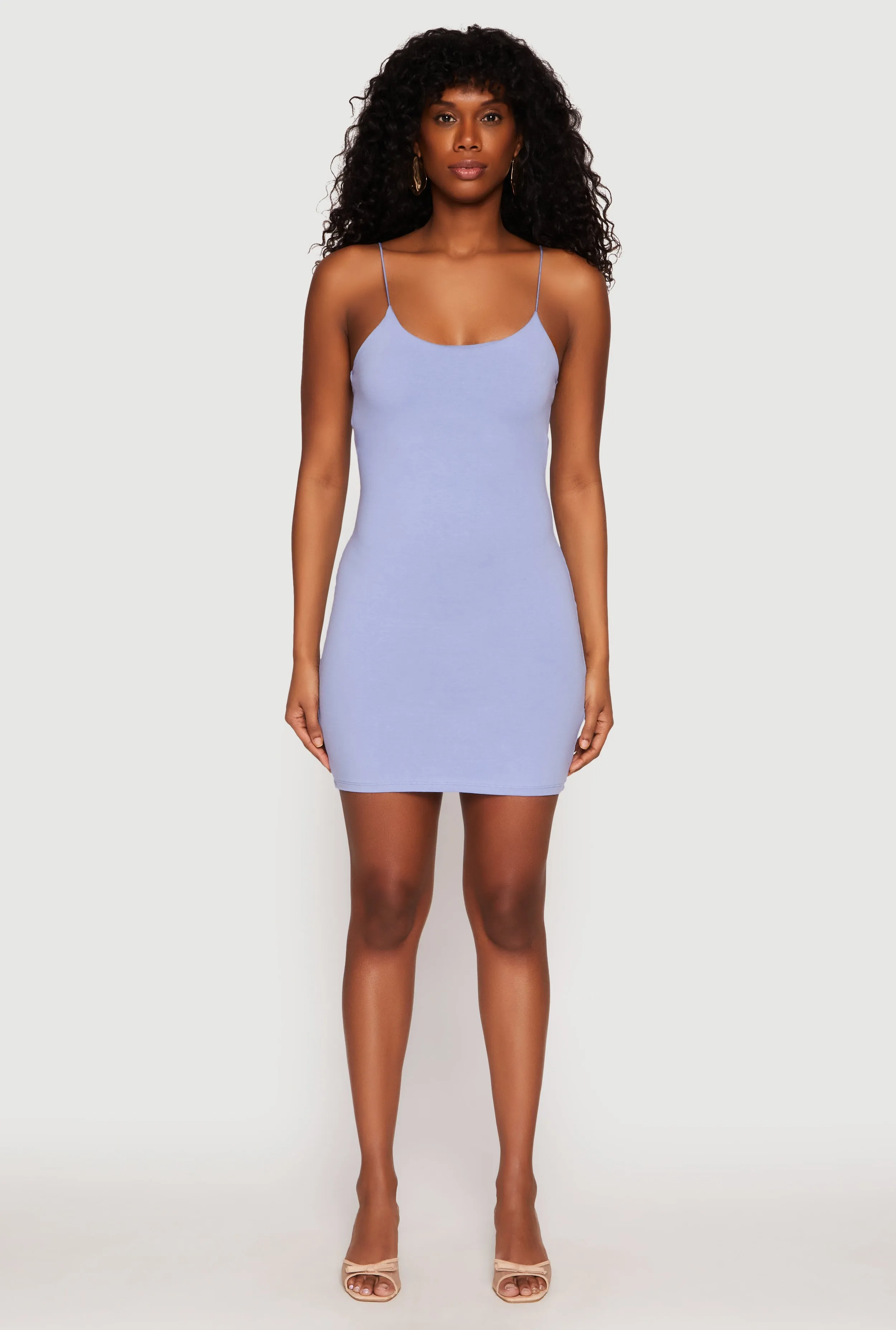 Scoop Neck Cami Bodycon Dress sold by Rainbow