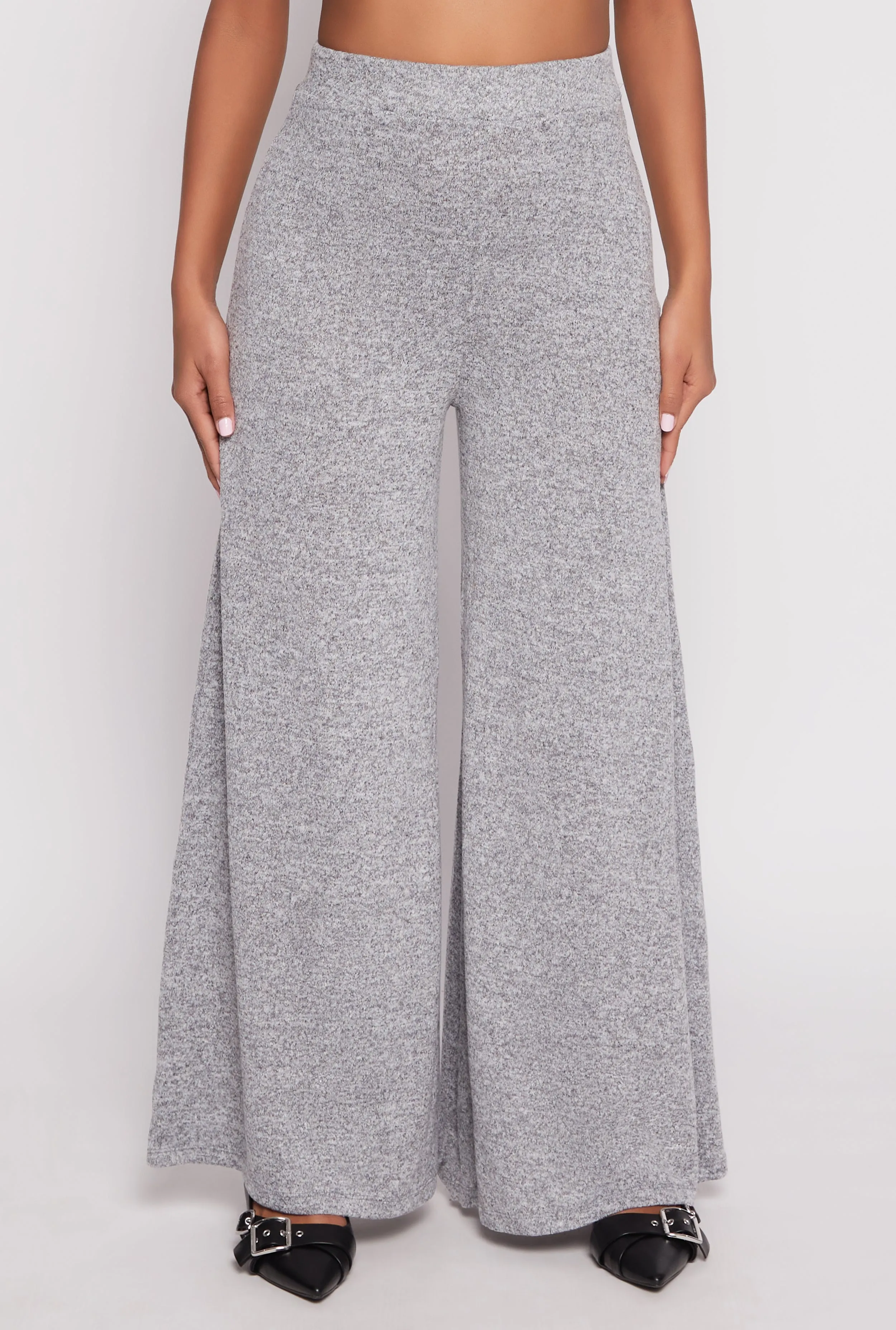 Brushed Knit Wide Leg Pants sold by Rainbow product image thumbnail 2