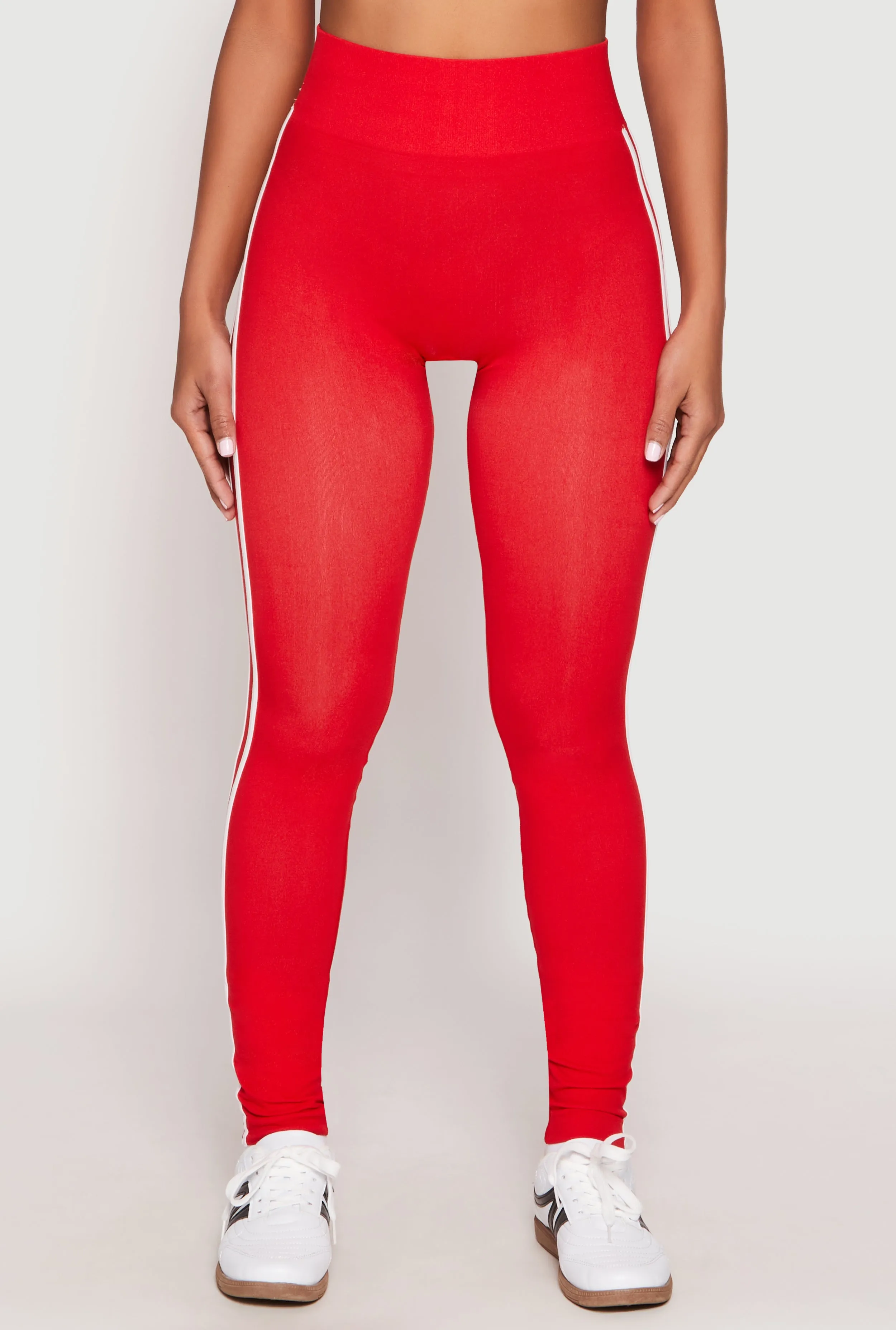 Seamless Varsity Stripe Leggings sold by Rainbow product image thumbnail 3