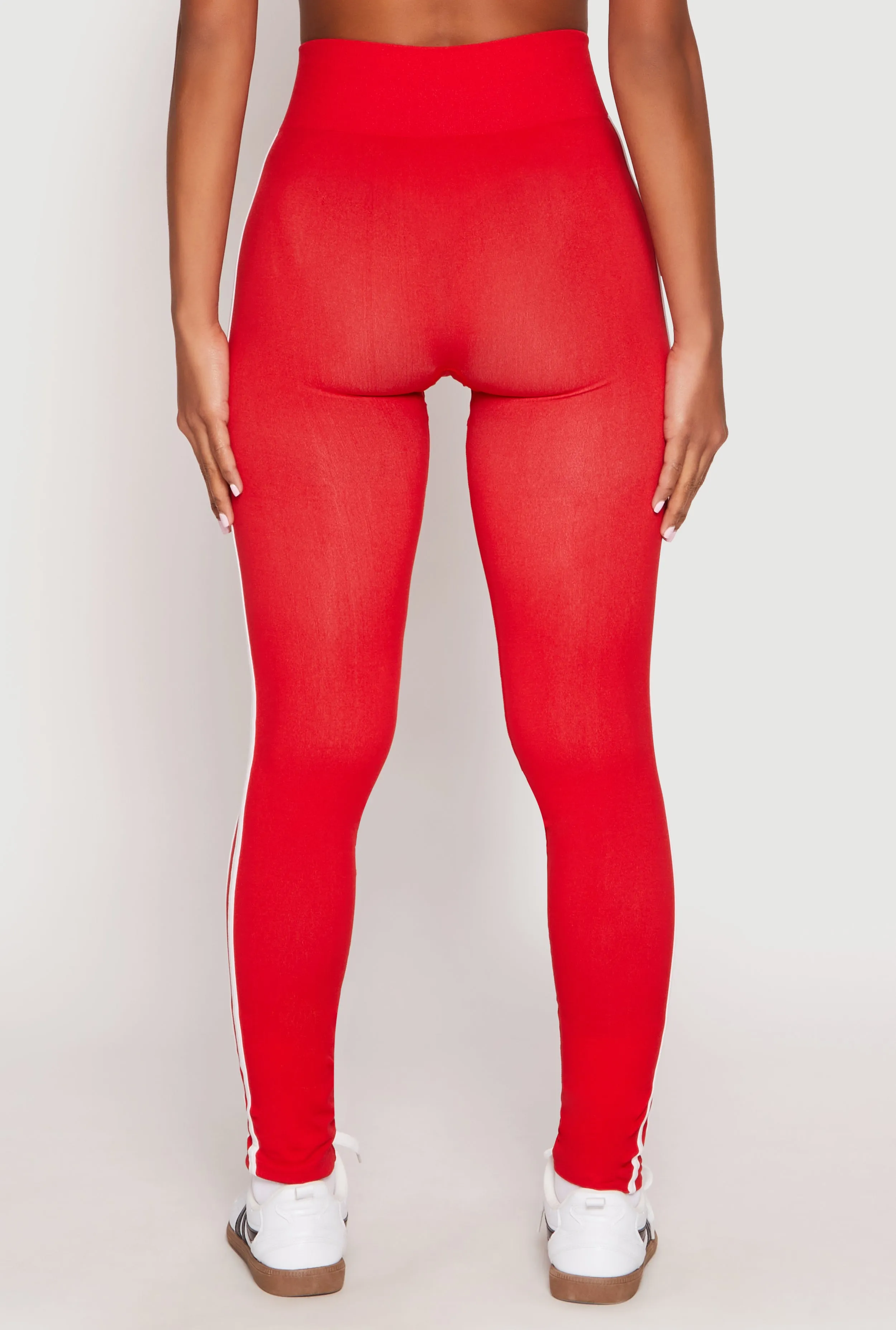 Seamless Varsity Stripe Leggings sold by Rainbow product image thumbnail 5