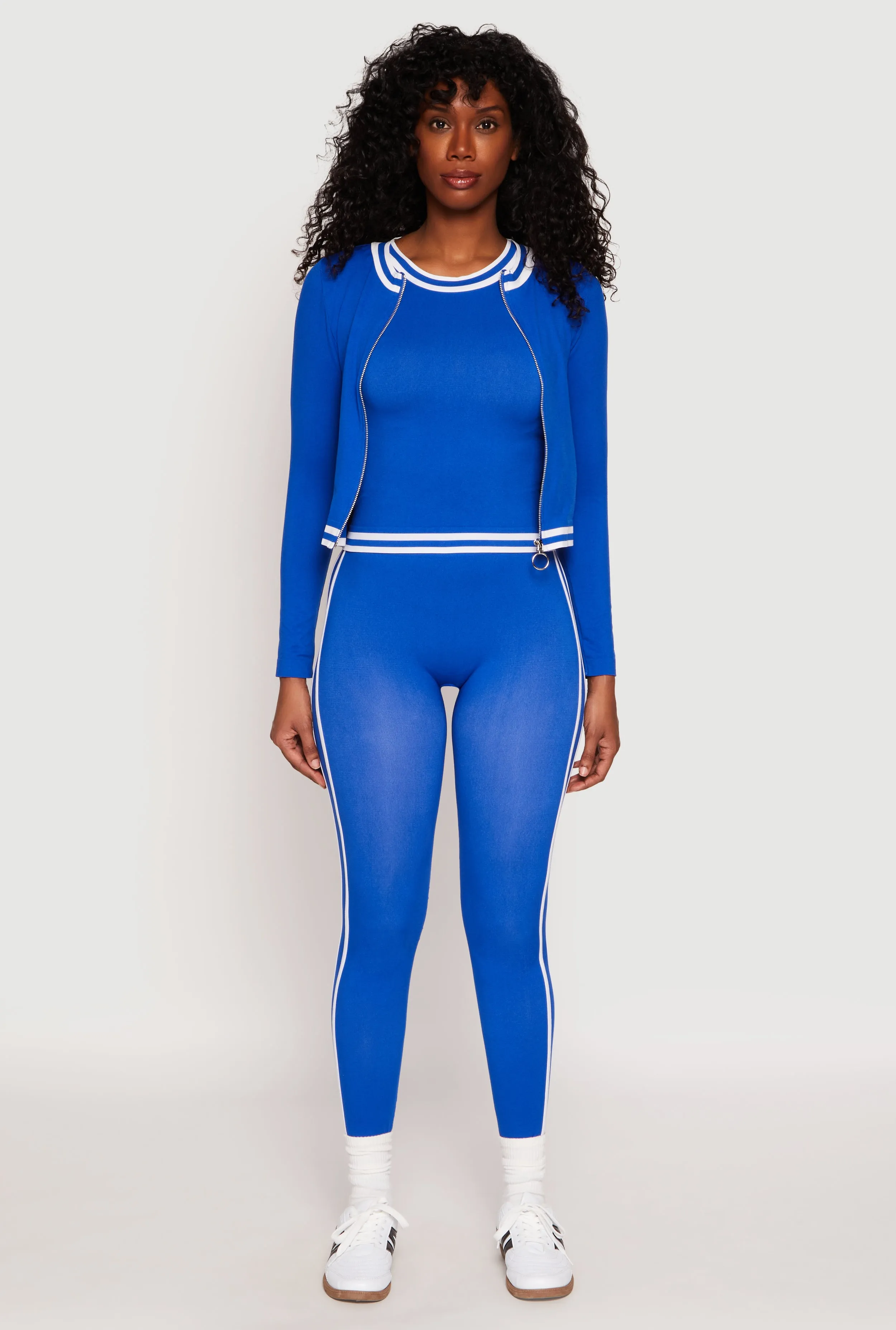 Seamless Varsity Stripe Leggings sold by Rainbow