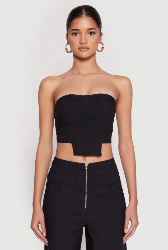 Hyperstretch Strapless Bustier Top sold by Rainbow