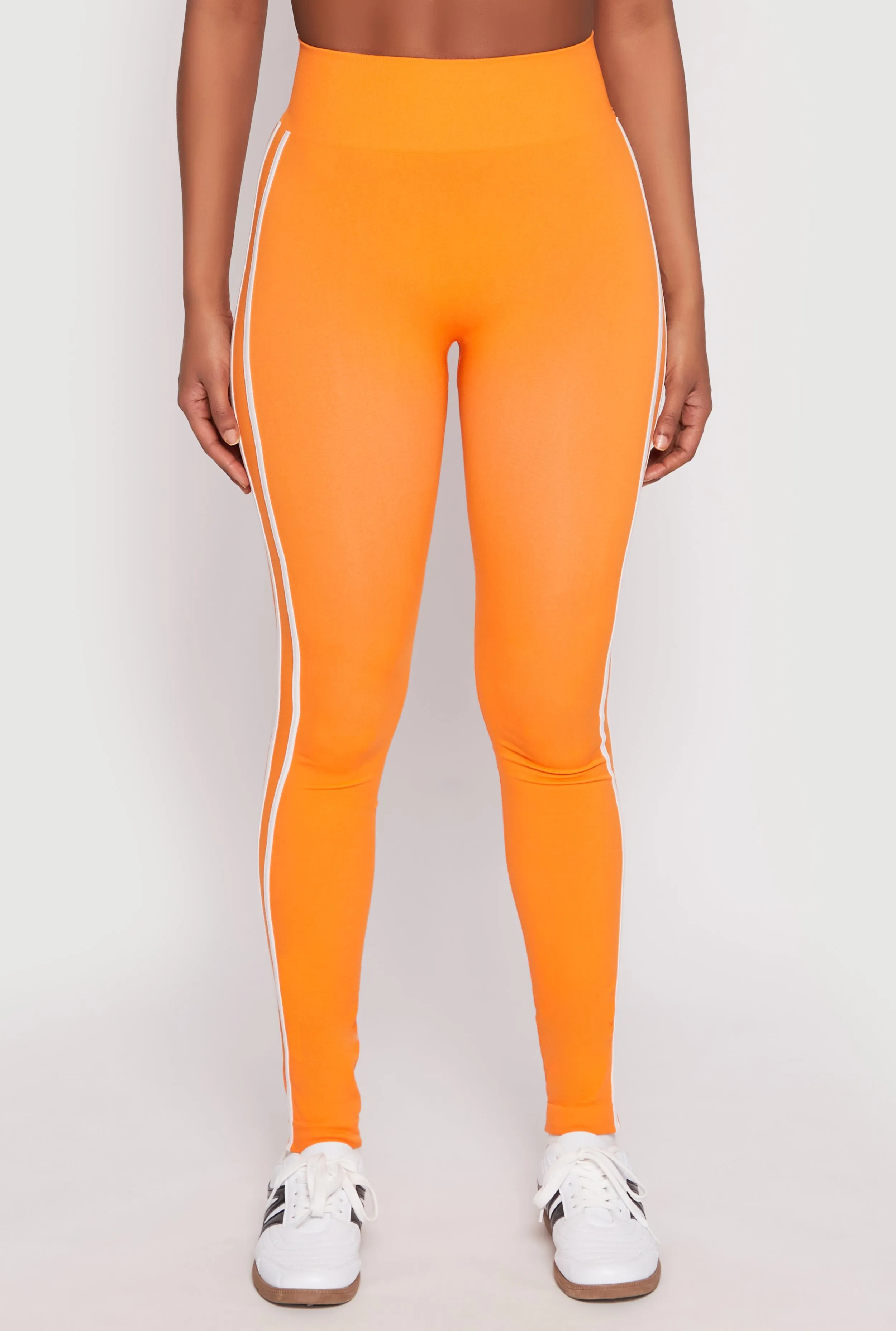 Seamless Varsity Stripe Leggings sold by Rainbow product image thumbnail 3