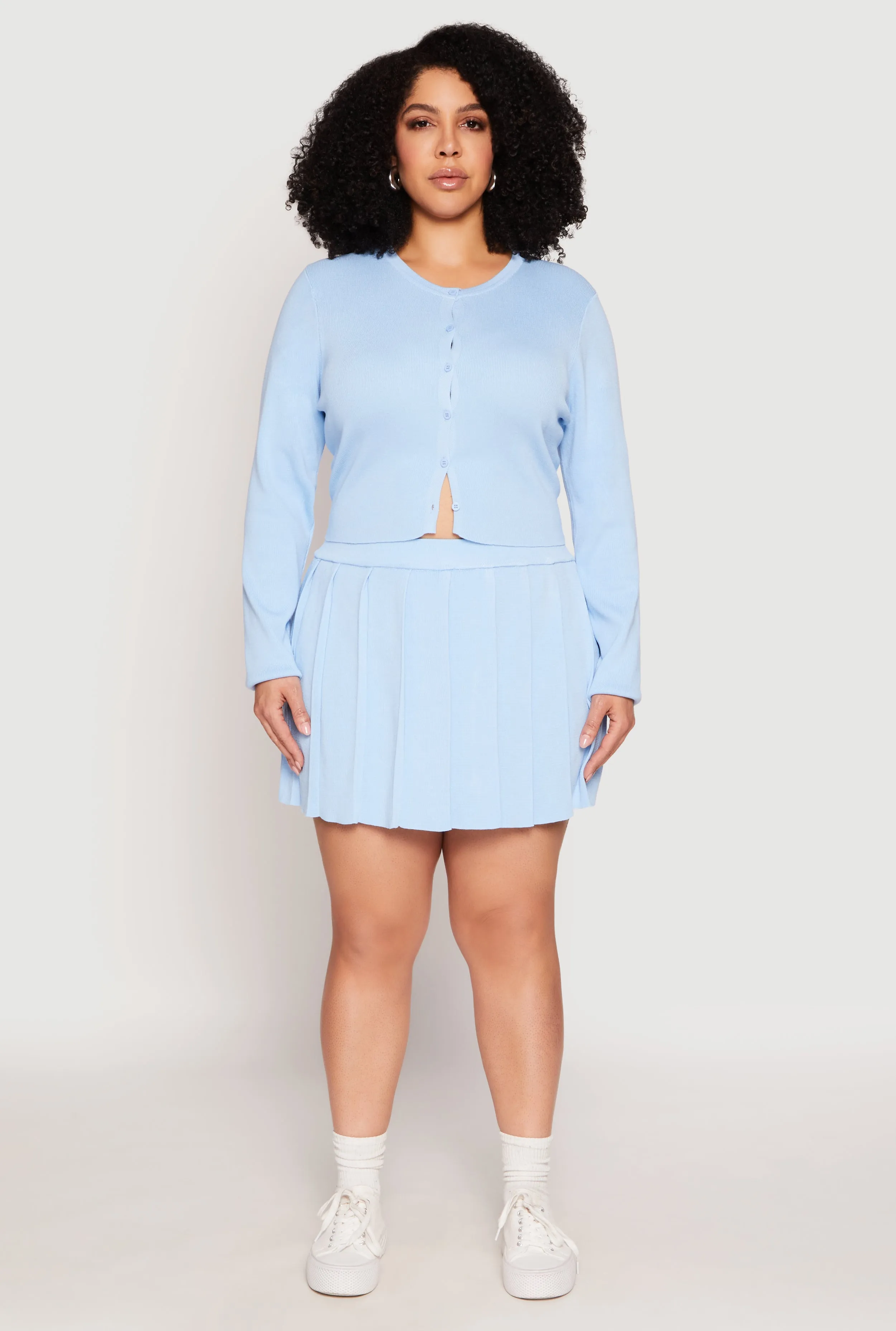 Plus Size Daisy Cropped Cardigan sold by Rainbow product image thumbnail 2