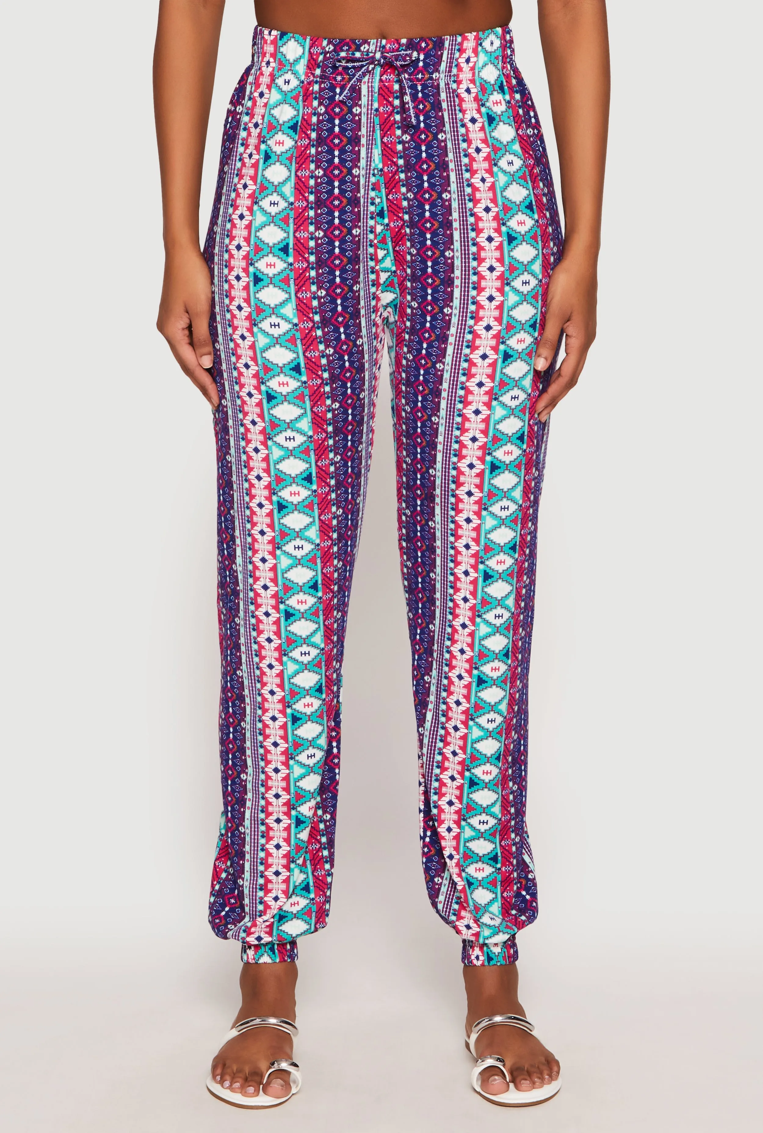 Boho Border Print Joggers sold by Rainbow product image thumbnail 3