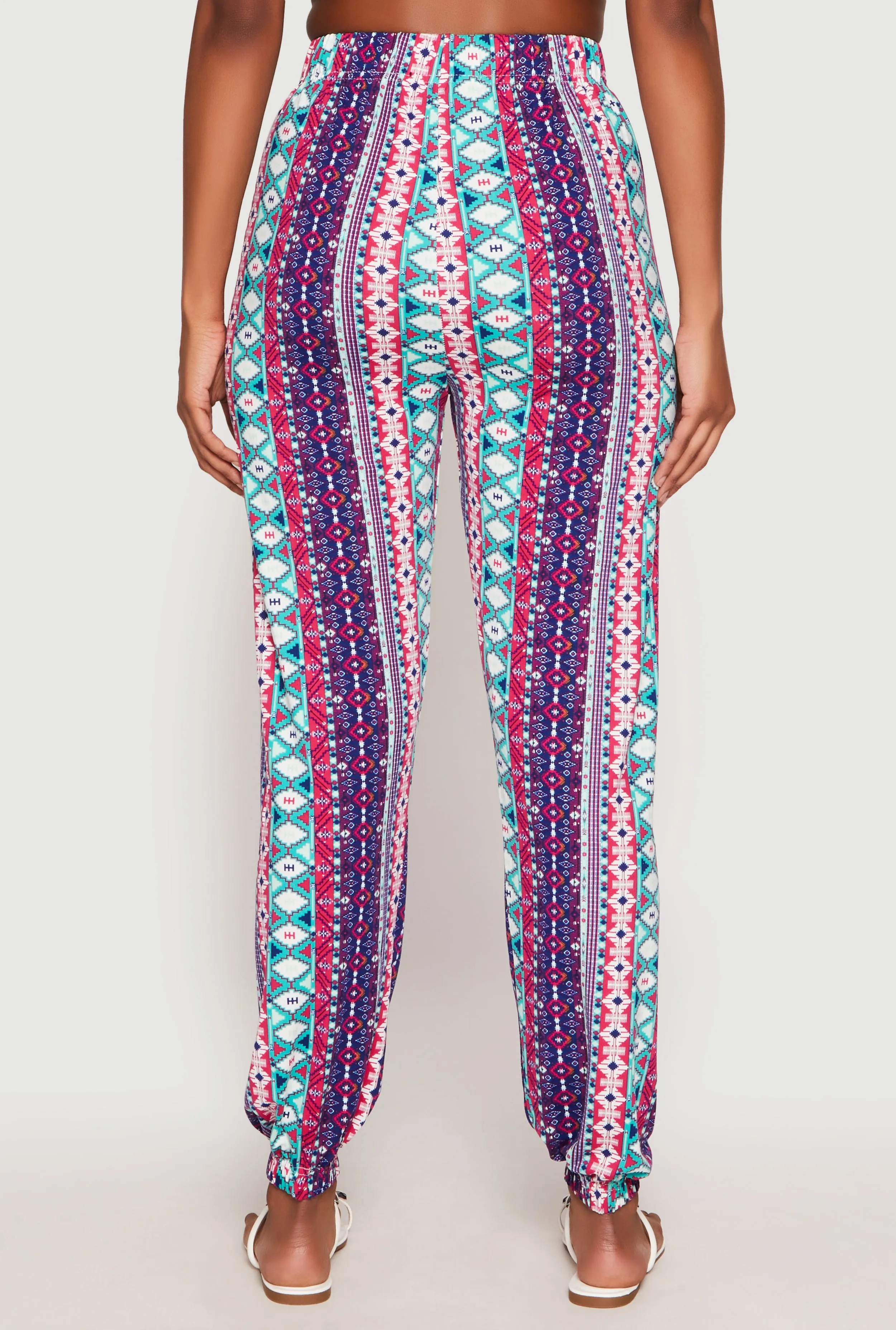 Boho Border Print Joggers sold by Rainbow product image thumbnail 5