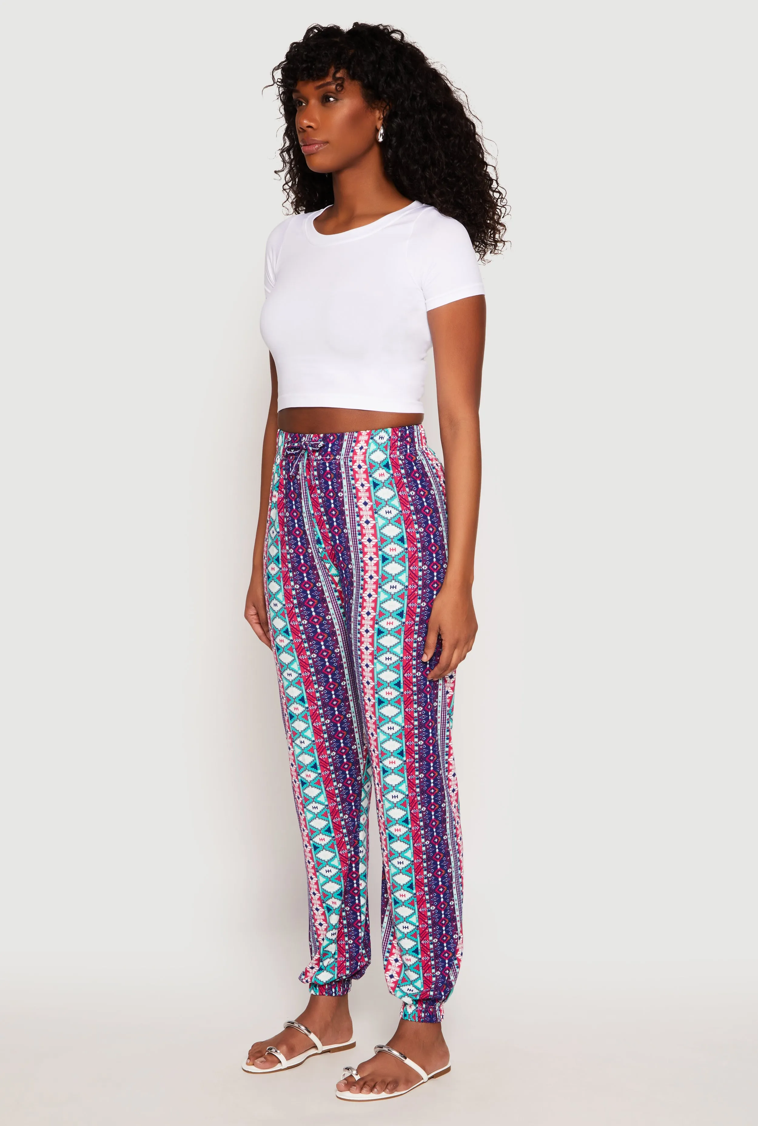 Boho Border Print Joggers sold by Rainbow product image thumbnail 2