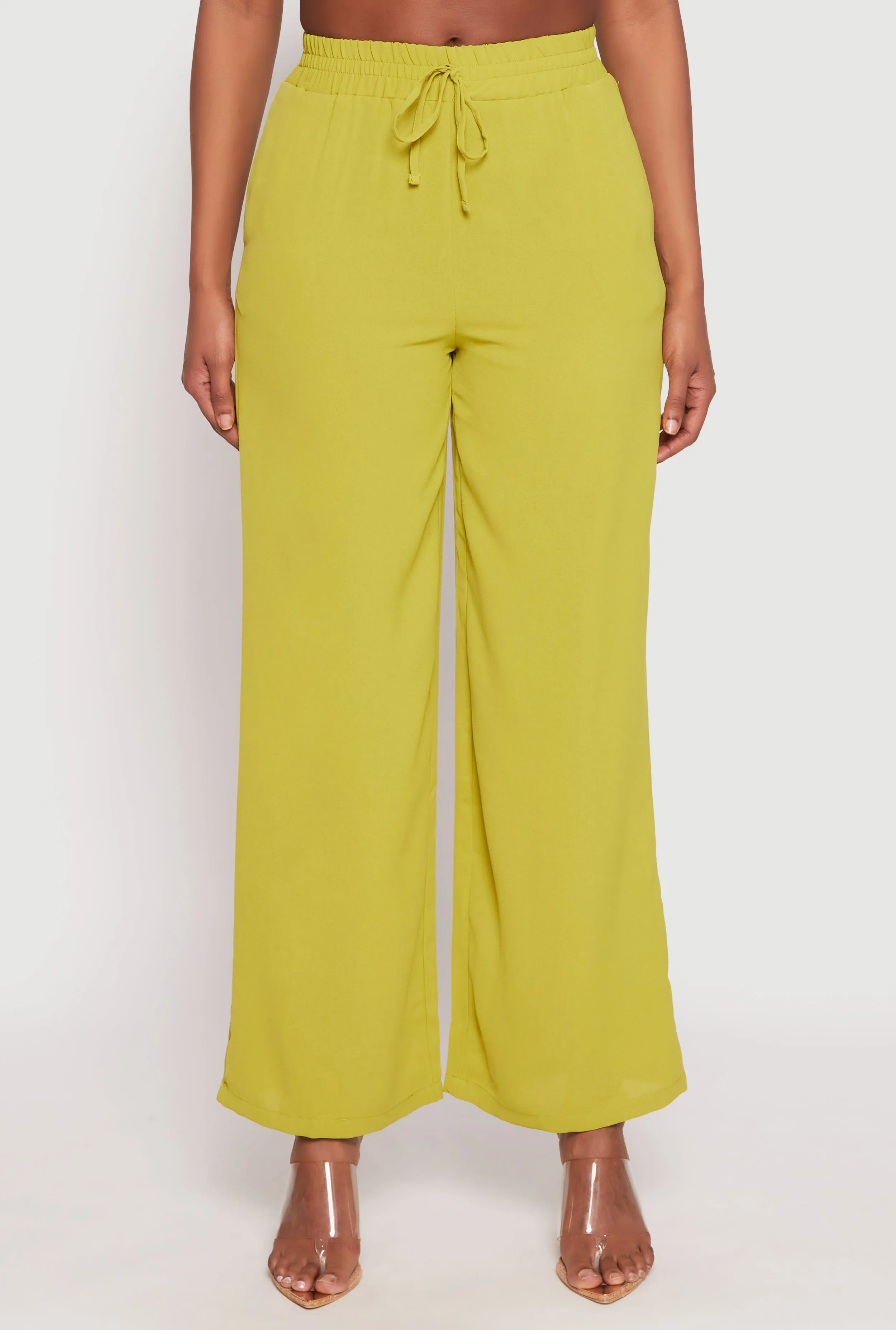 Faux Drawstring Dress Pants sold by Rainbow product image thumbnail 3