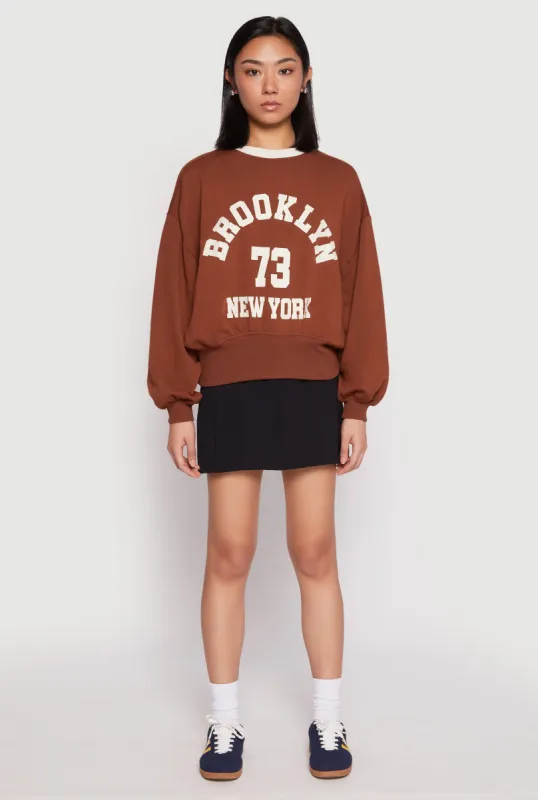 Iris Brooklyn New York Sweatshirt sold by Rainbow