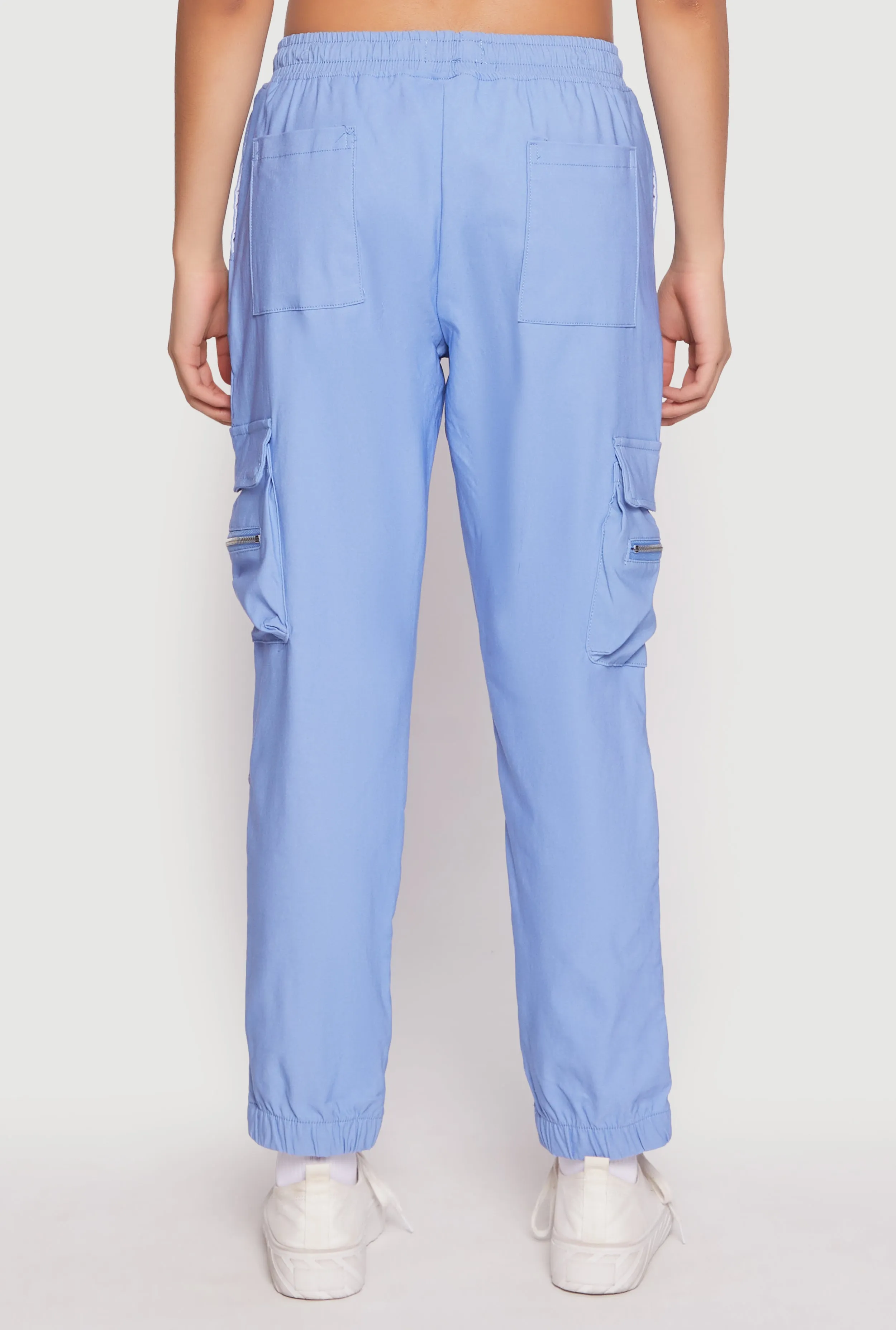 Contrast Piping Hyperstretch Cargo Joggers sold by Rainbow product image thumbnail 5