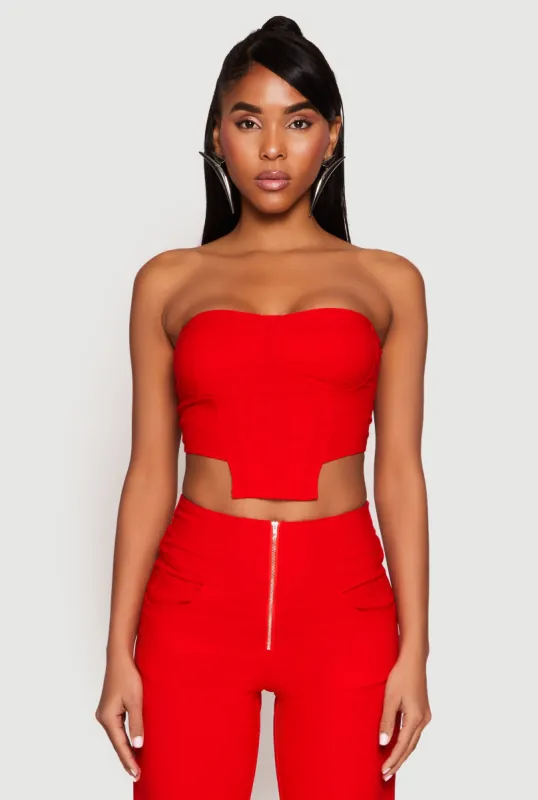 Hyperstretch Strapless Bustier Top sold by Rainbow
