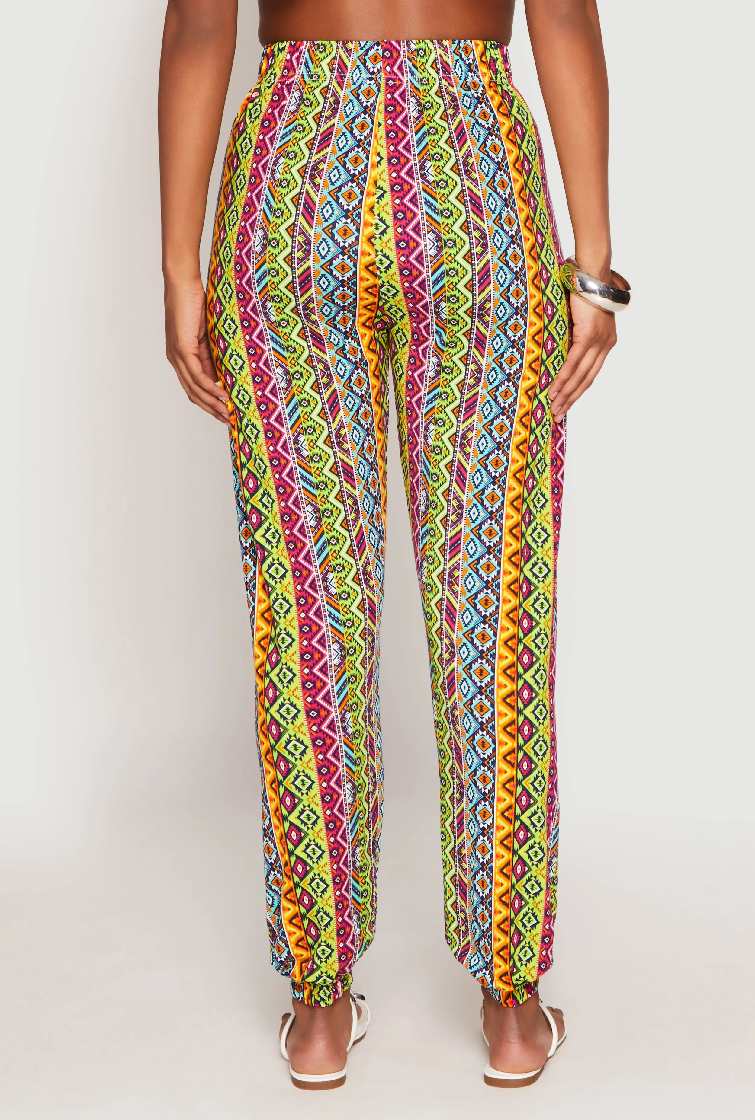 Boho Border Print Joggers sold by Rainbow product image thumbnail 5