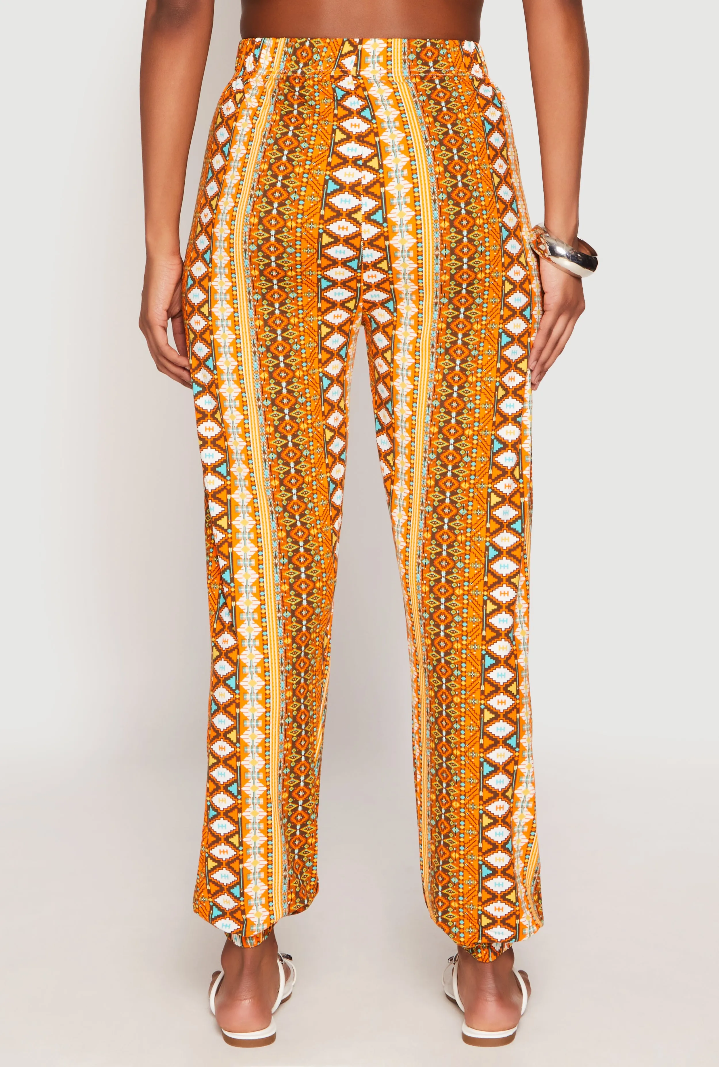 Boho Border Print Joggers sold by Rainbow product image thumbnail 5