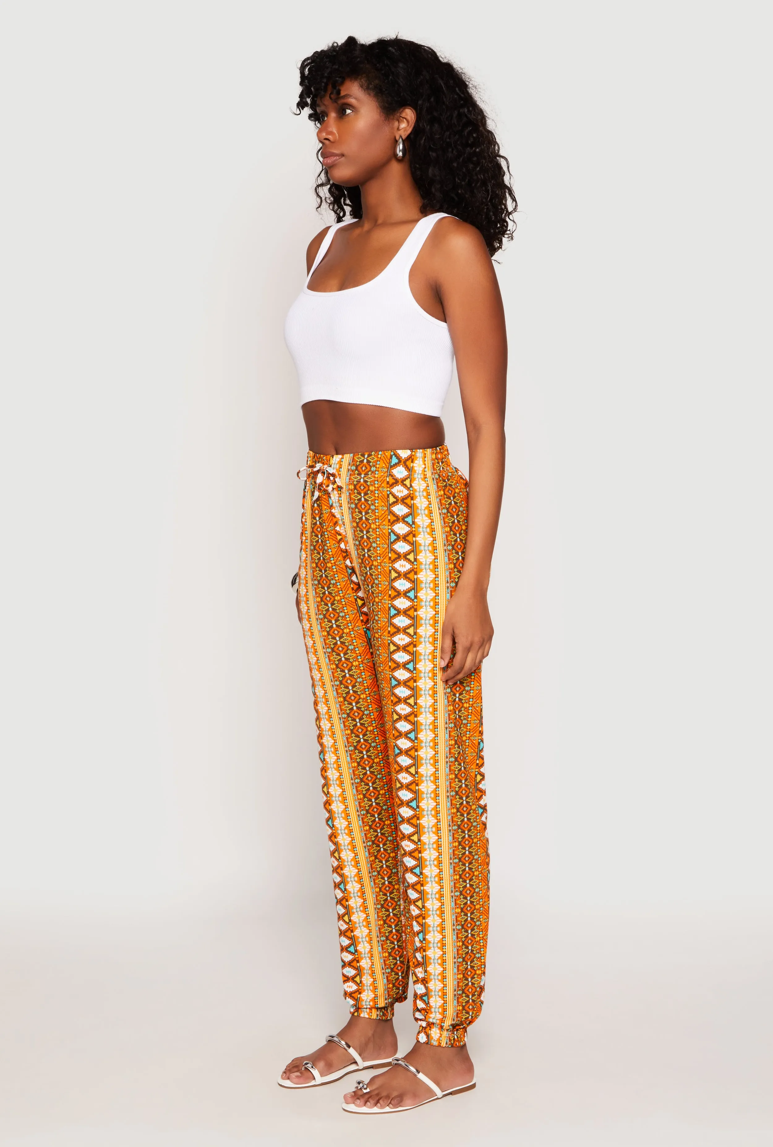 Boho Border Print Joggers sold by Rainbow product image thumbnail 2