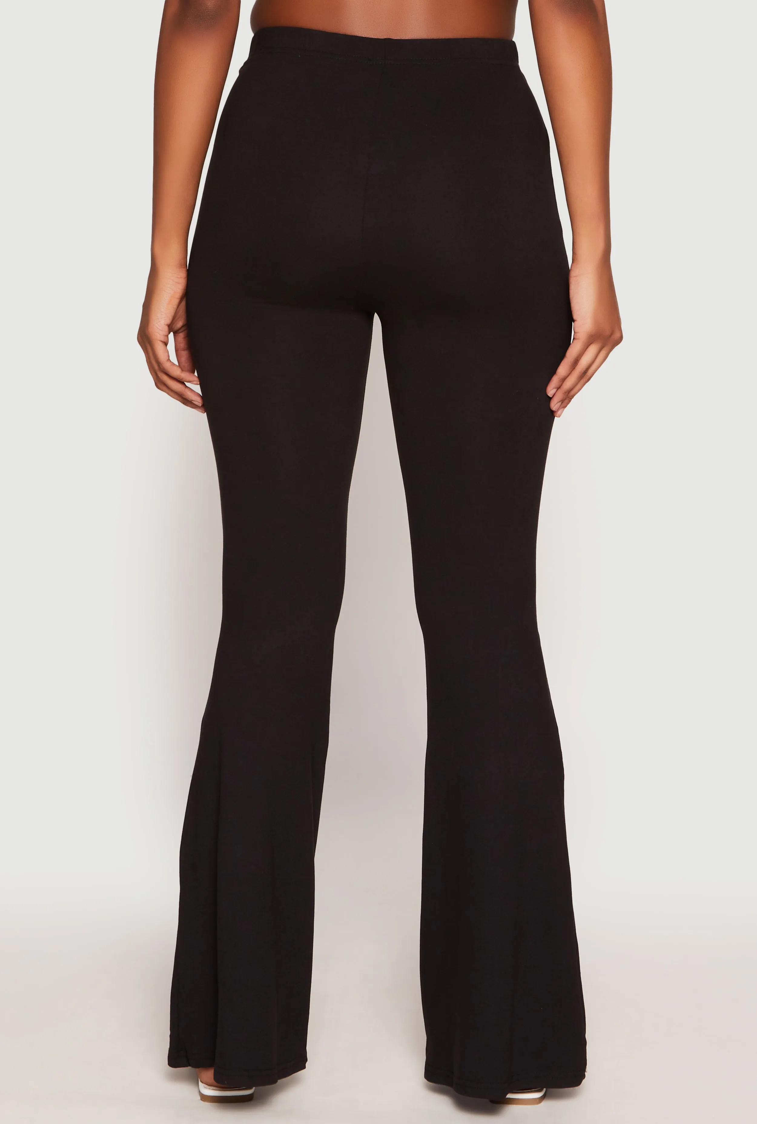 Soft Knit High Waisted Flare Pants sold by Rainbow product image thumbnail 5