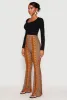 Boho Print High Waist Flare Pants sold by Rainbow