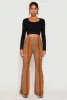 Boho Print High Waist Flare Pants sold by Rainbow
