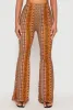 Boho Print High Waist Flare Pants sold by Rainbow
