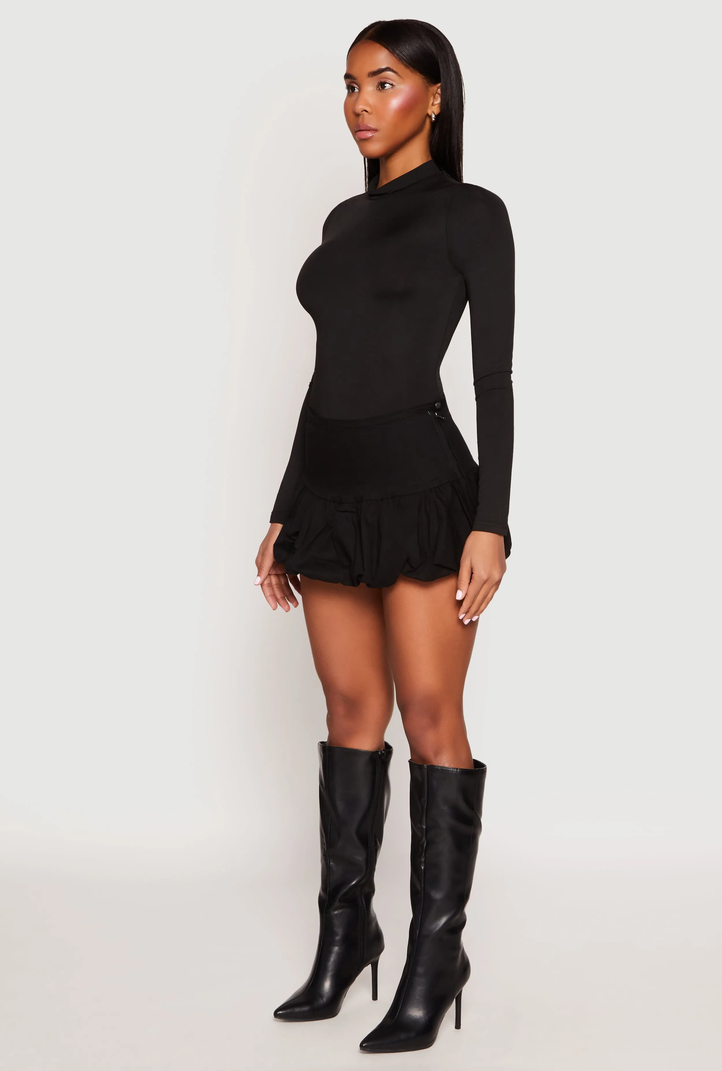 Almost Famous Mini Balloon Skirt sold by Rainbow product image thumbnail 2