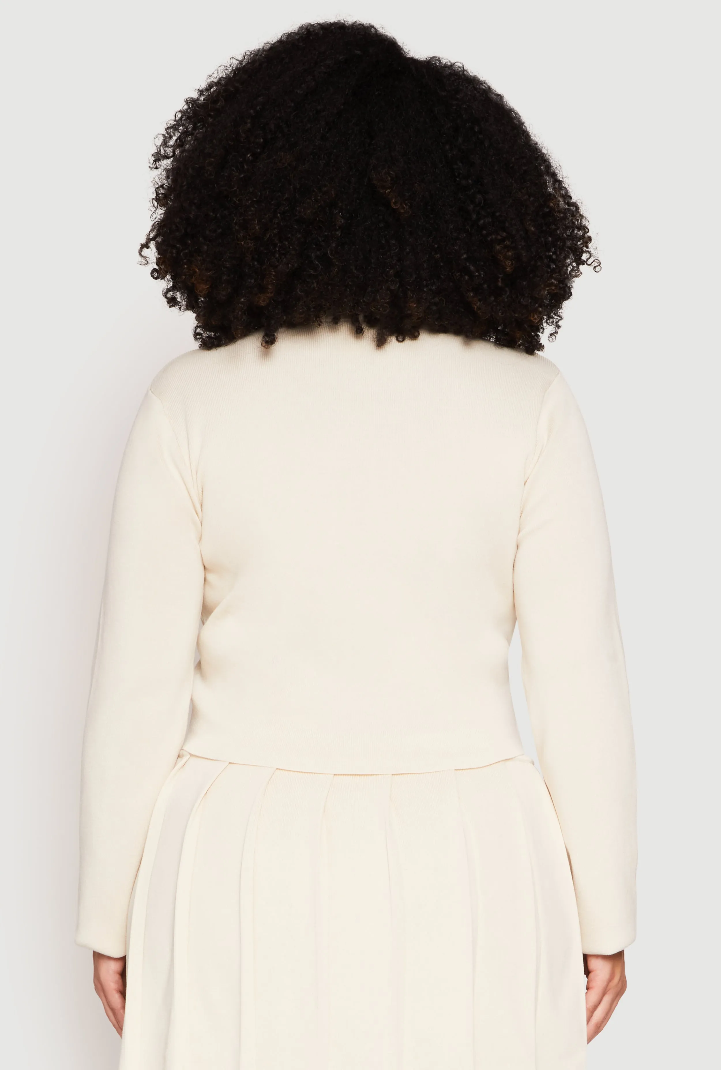 Plus Size Daisy Cropped Cardigan sold by Rainbow product image thumbnail 5