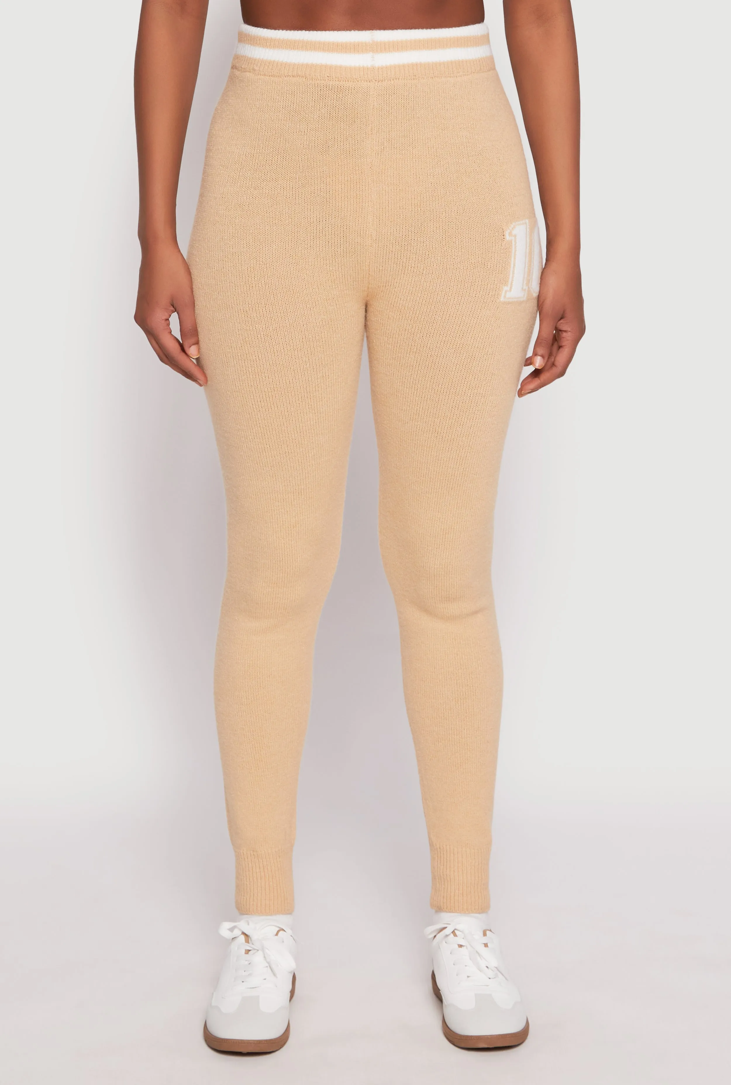 Daisy Brushed Knit 10 High Waisted Sweatpants sold by Rainbow product image thumbnail 2