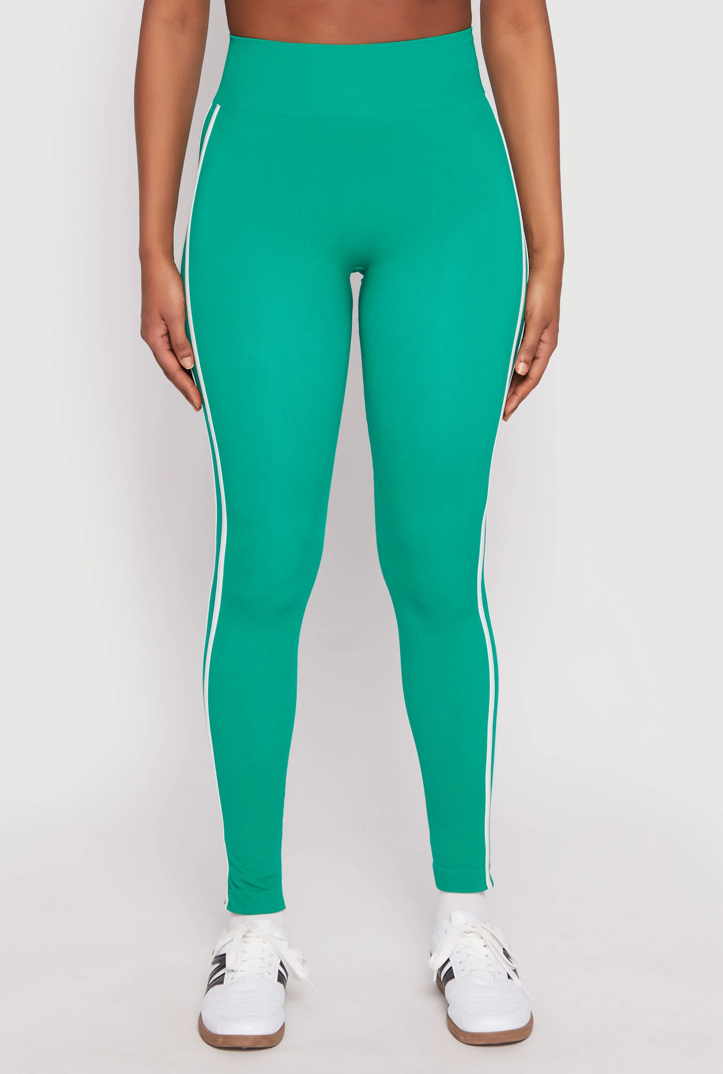 Seamless Varsity Stripe Leggings sold by Rainbow product image thumbnail 3