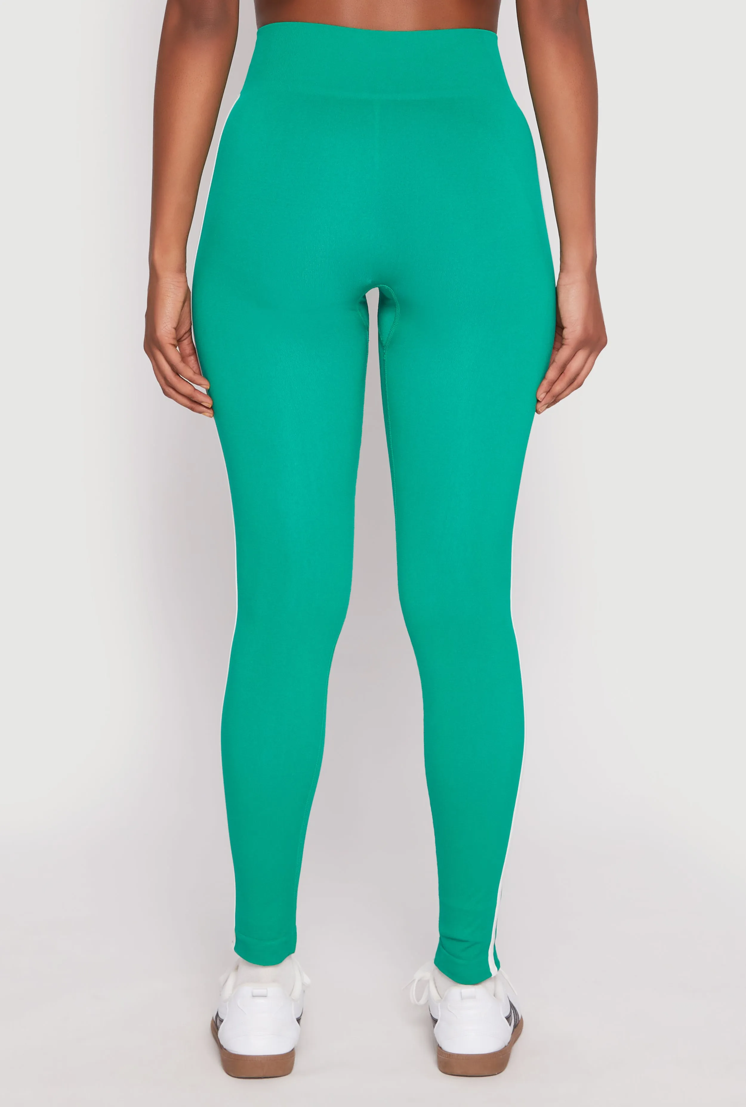 Seamless Varsity Stripe Leggings sold by Rainbow product image thumbnail 5