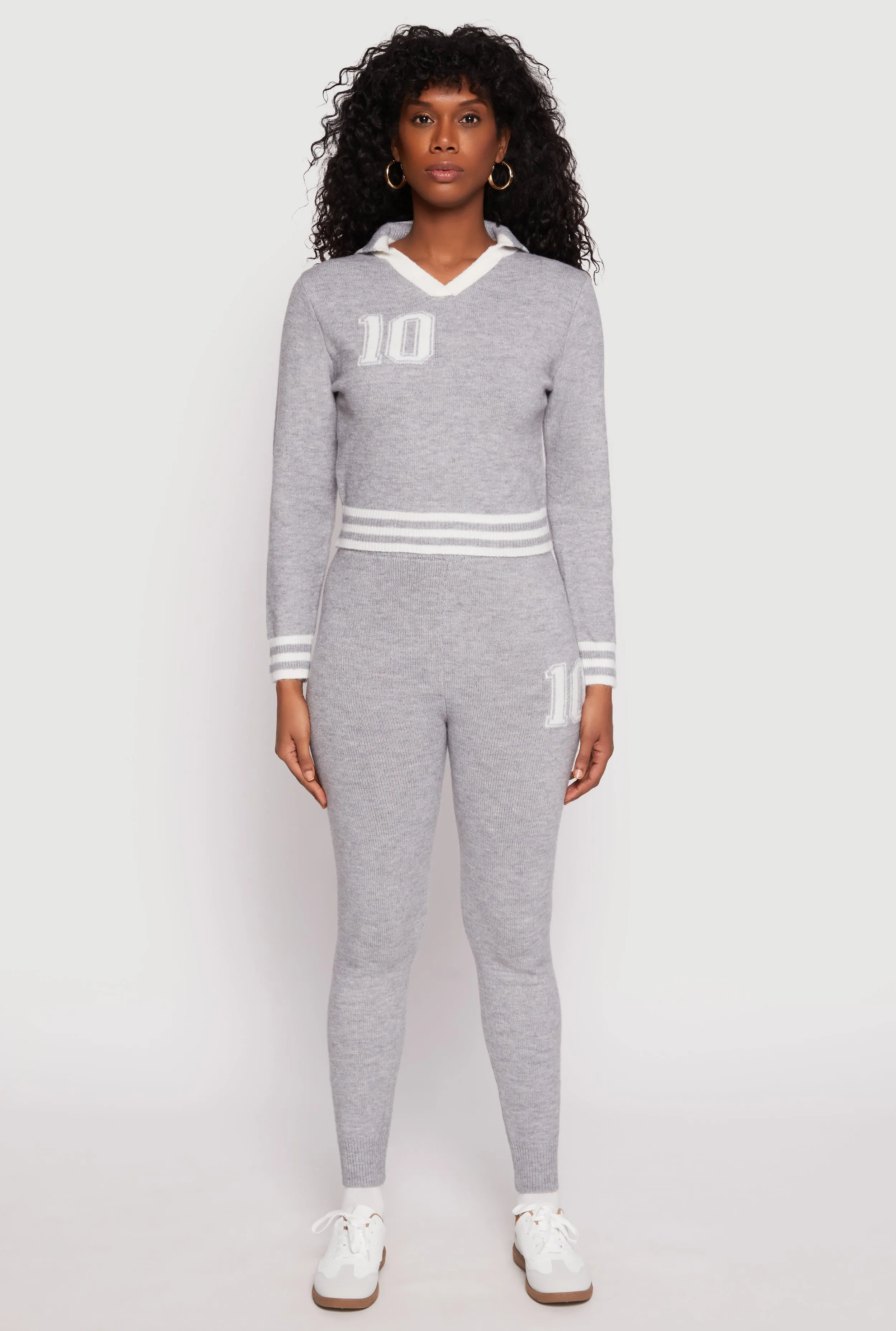 Daisy Johnny Collar 10 Graphic Sweater sold by Rainbow product image thumbnail 2