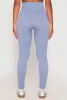 Rib Knit Seamless High Waist Leggings sold by Rainbow
