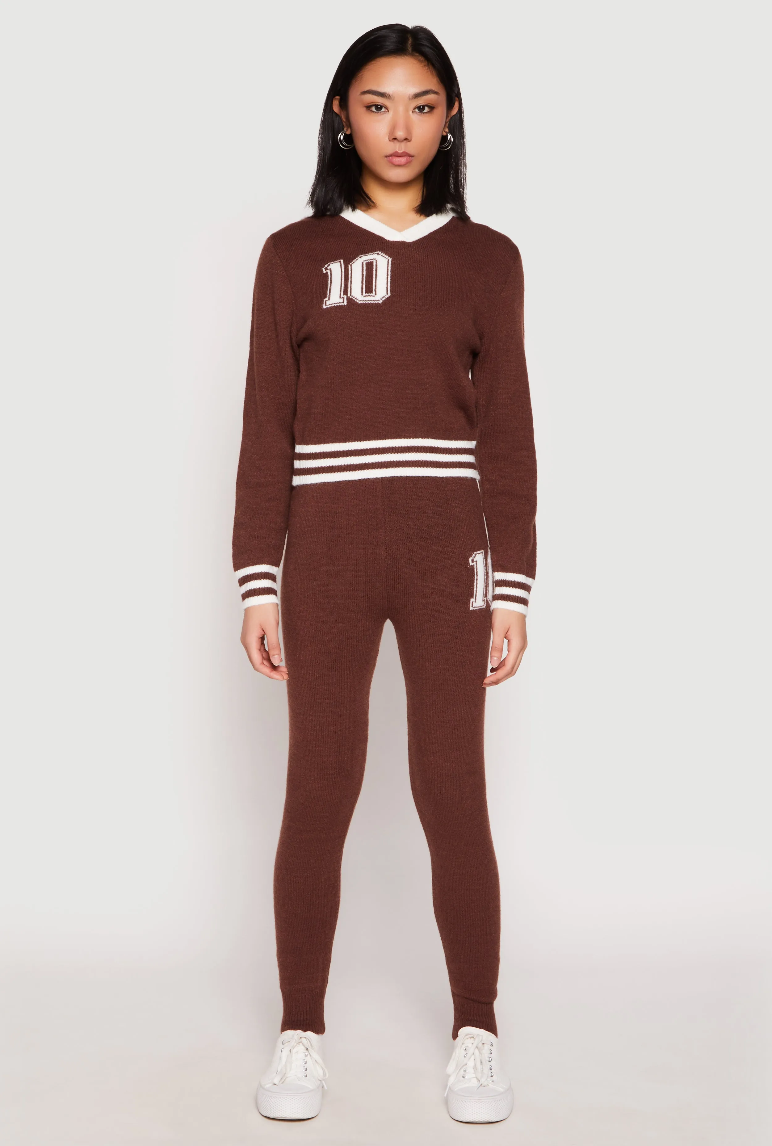 Daisy Brushed Knit 10 High Waisted Sweatpants sold by Rainbow