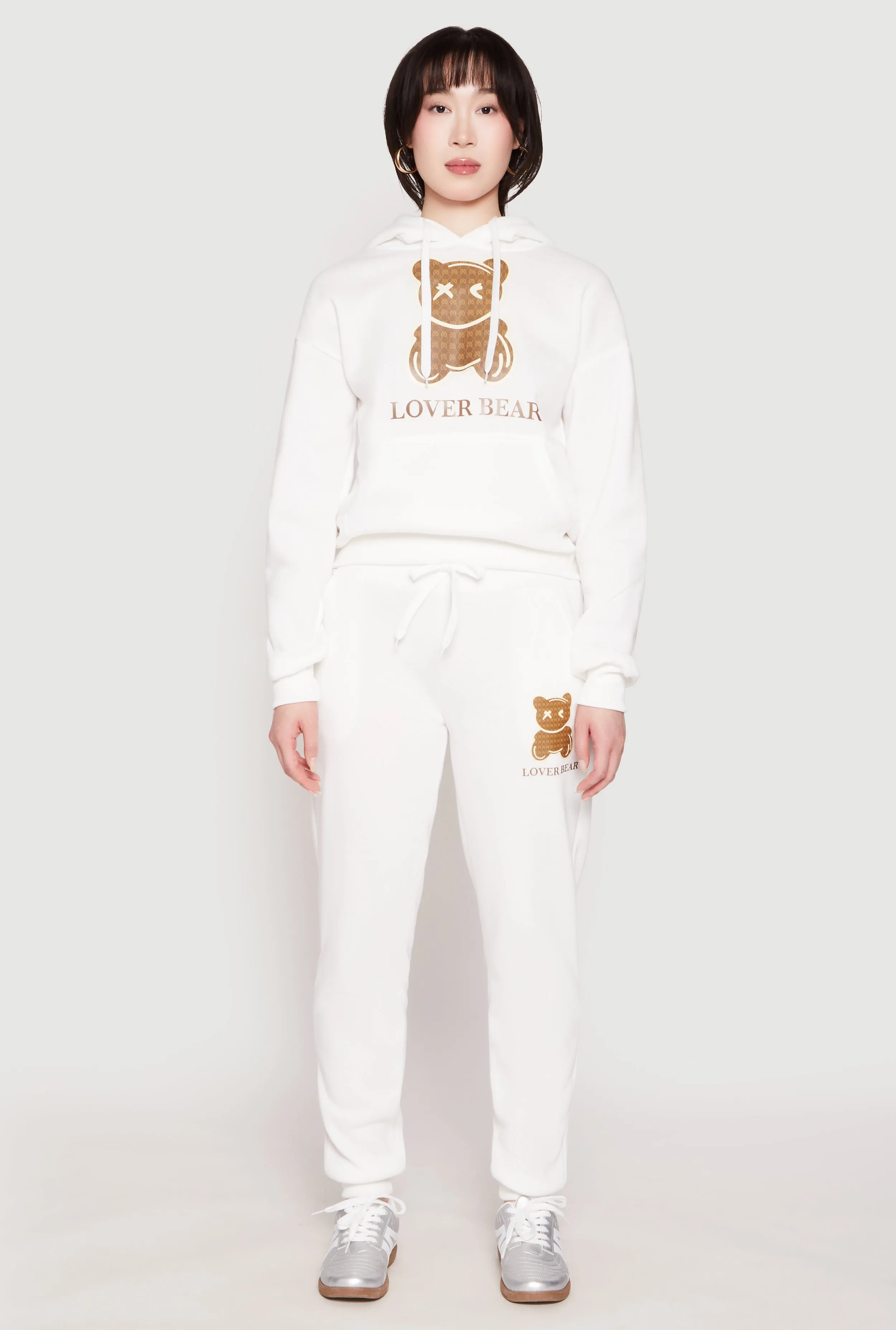 Fleece Lover Bear Graphic Hoodie sold by Rainbow product image thumbnail 2