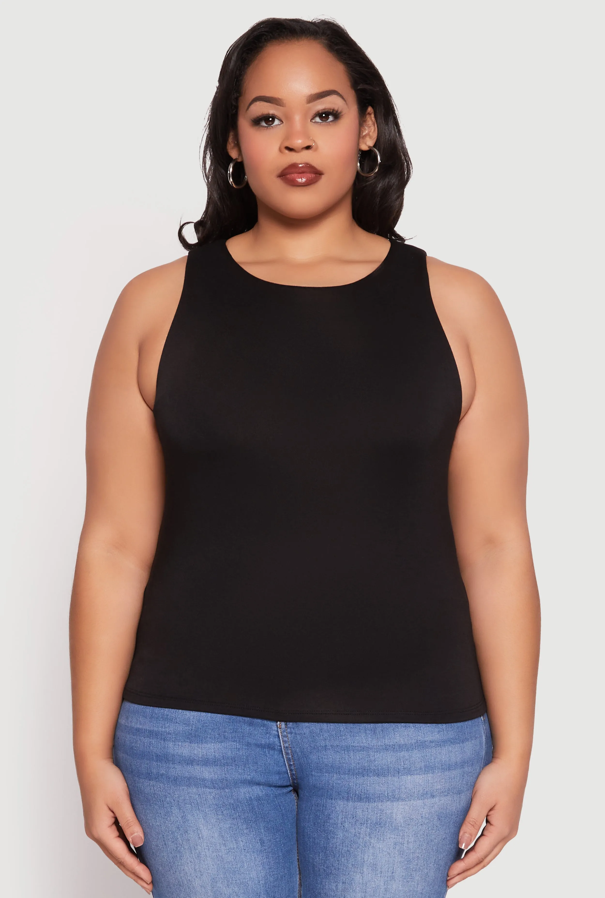 Plus Size Double Layer Tank Top sold by Rainbow product image thumbnail 2