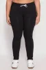 Plus Size Varsity Stripe Joggers sold by Rainbow