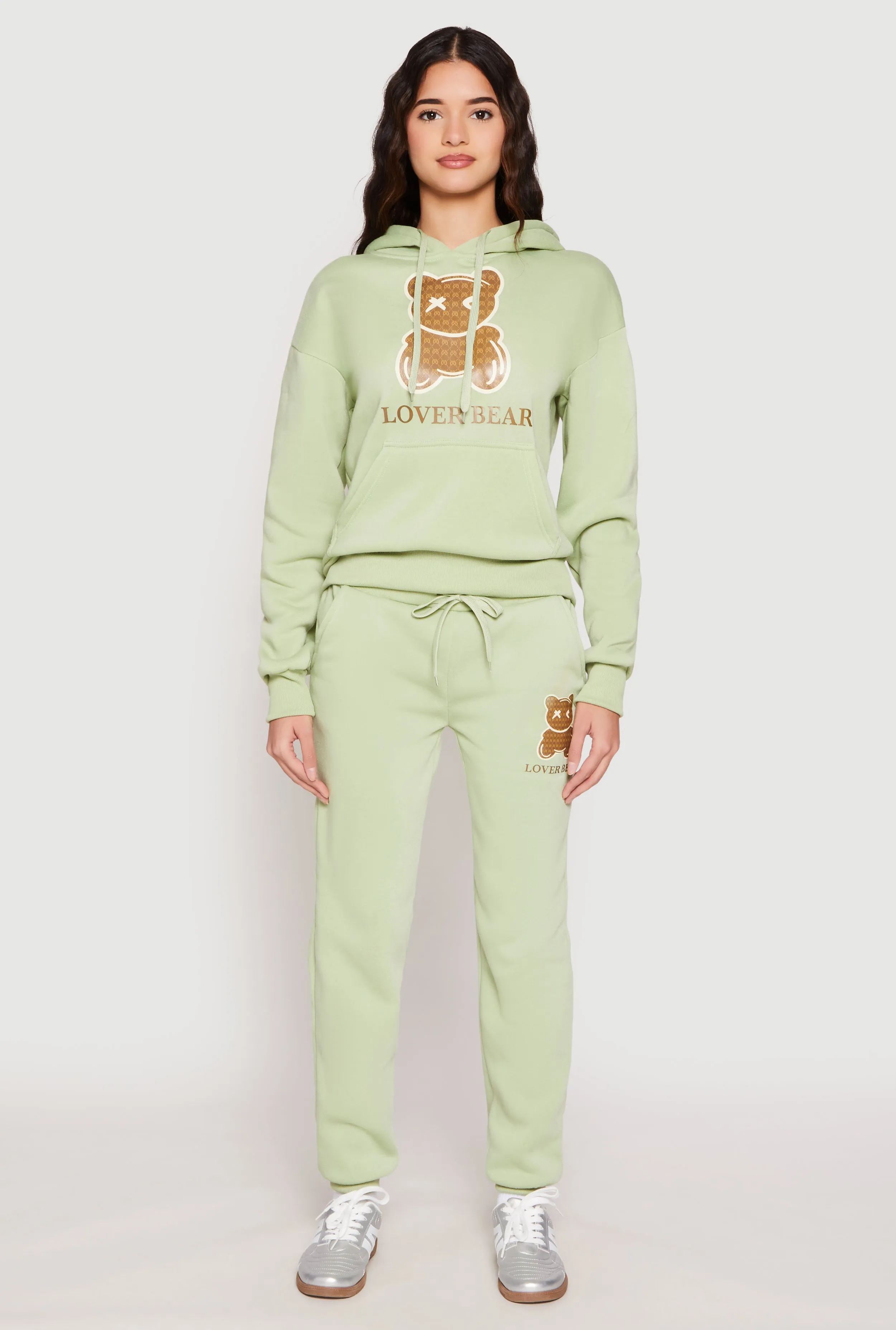 Fleece Lover Bear Graphic Hoodie sold by Rainbow product image thumbnail 2