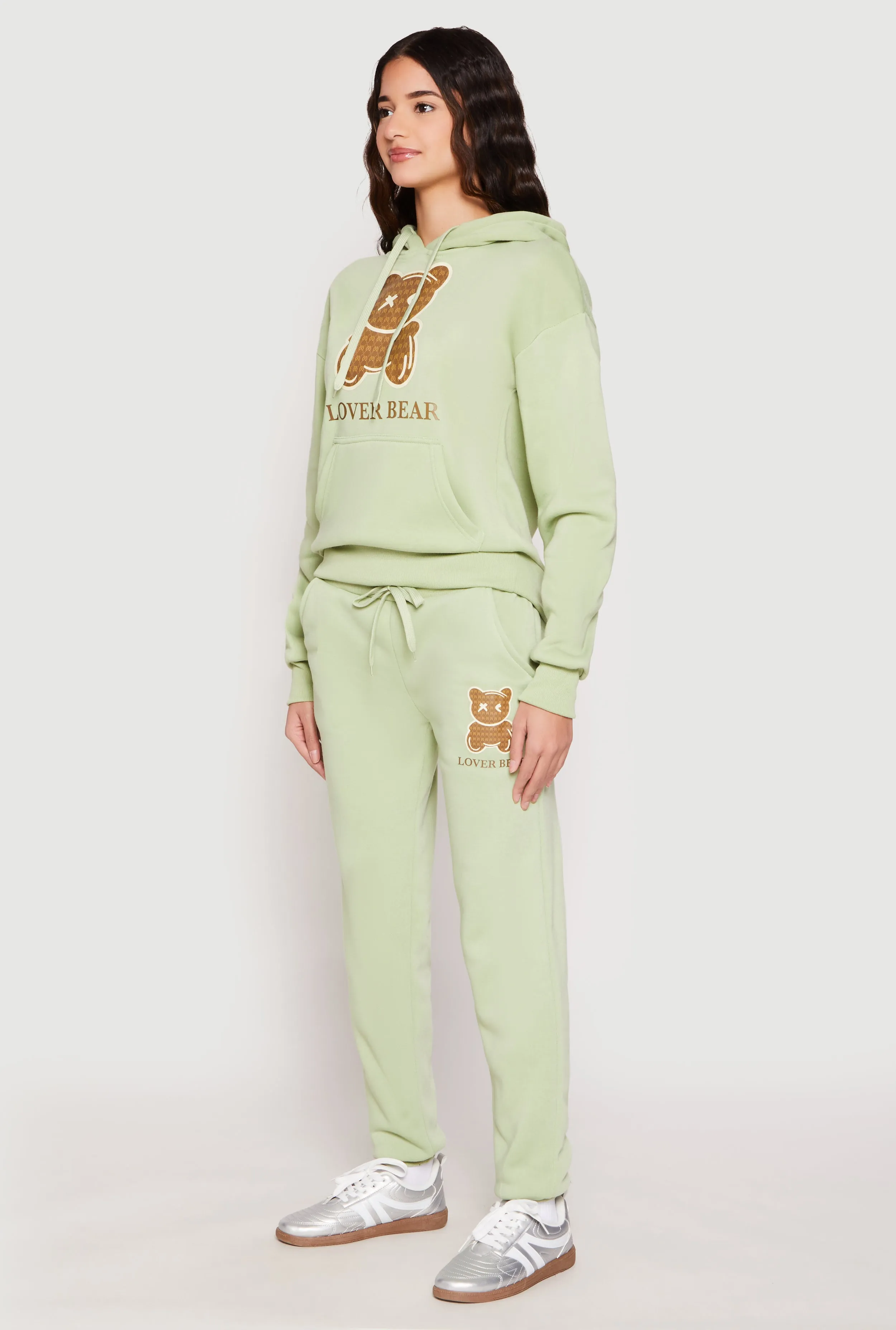 Fleece Lover Bear Graphic Hoodie sold by Rainbow product image thumbnail 3