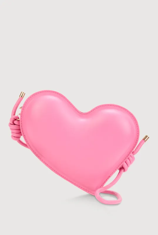 3D Heart Crossbody Handbag sold by Rainbow