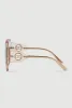 Cut Out Detail Ombre Sunglasses sold by Rainbow