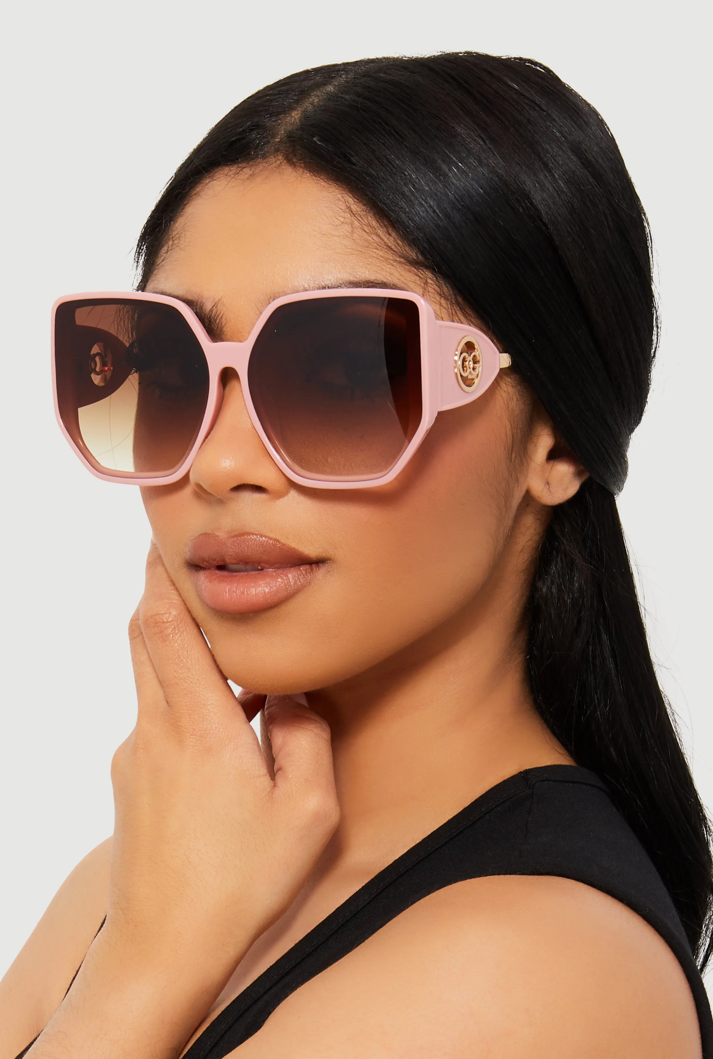 Cut Out Detail Ombre Sunglasses sold by Rainbow product image thumbnail 2